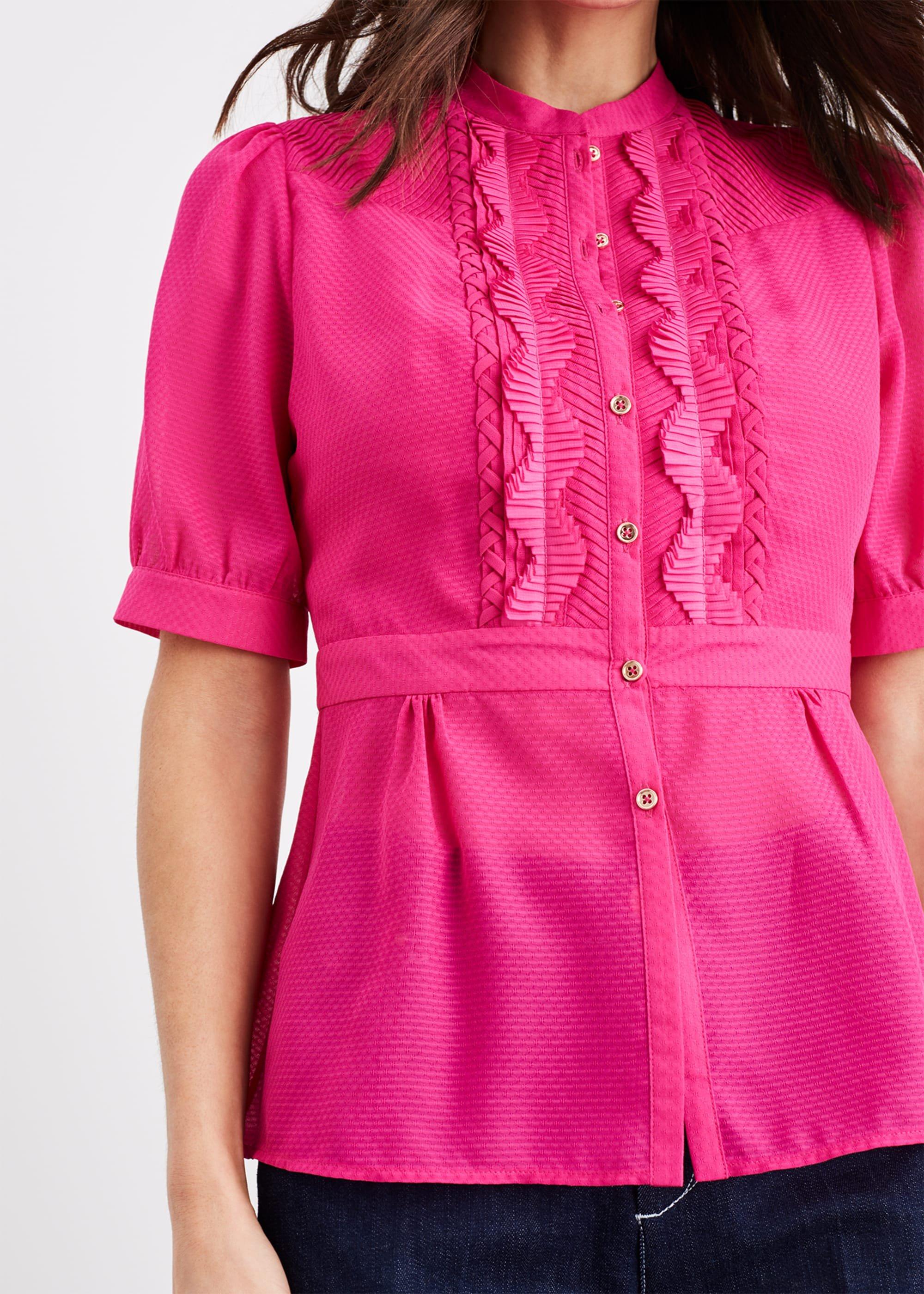 Floria Pleat Blouse