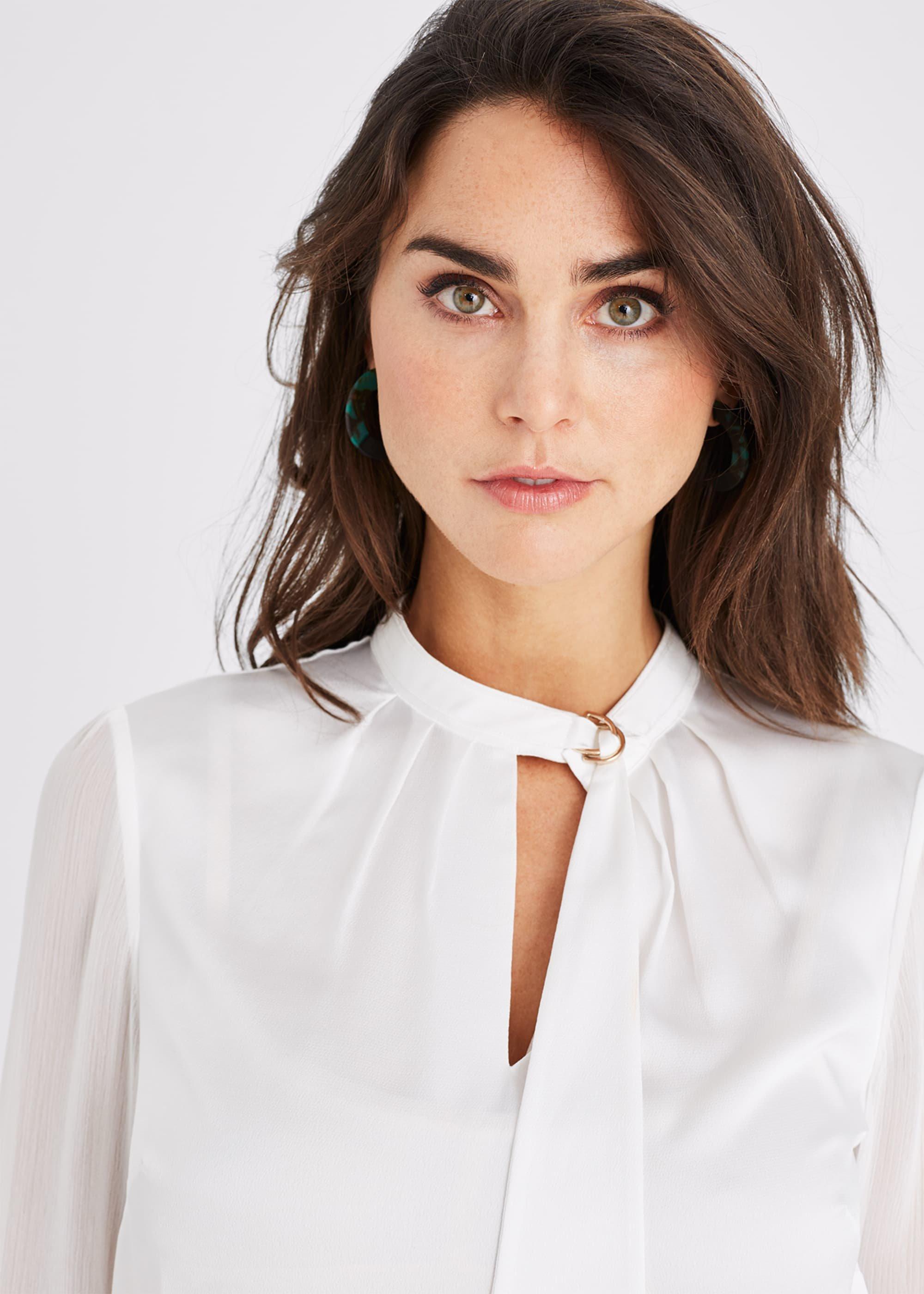 Manuela Neck Detail Blouse