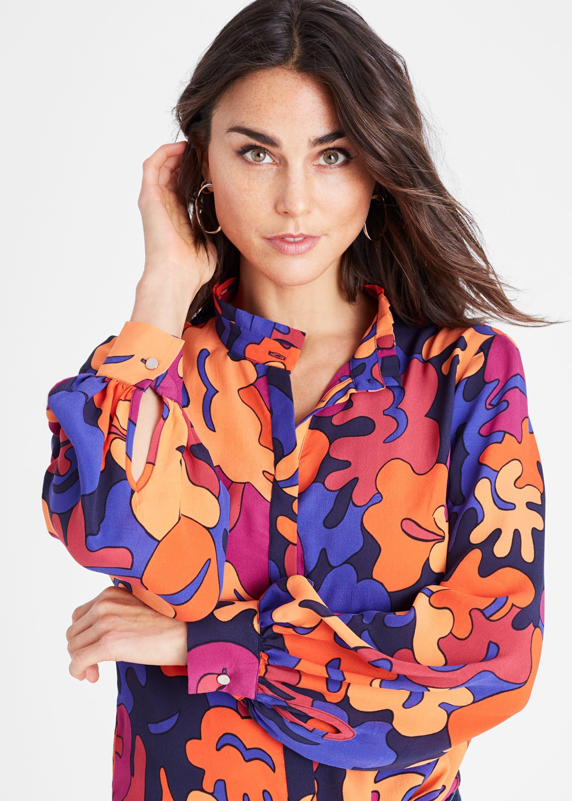 Kelis Abstract Print Shirt