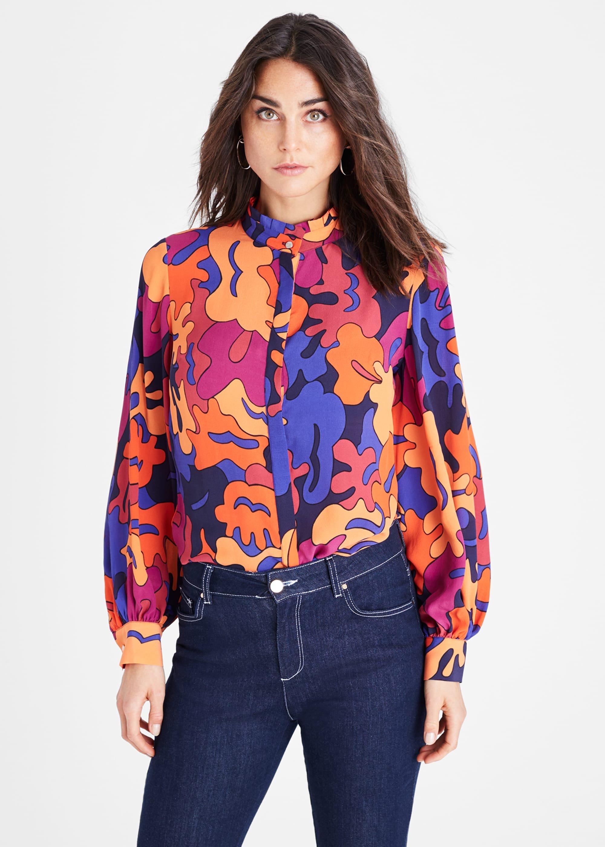 Kelis Abstract Print Shirt