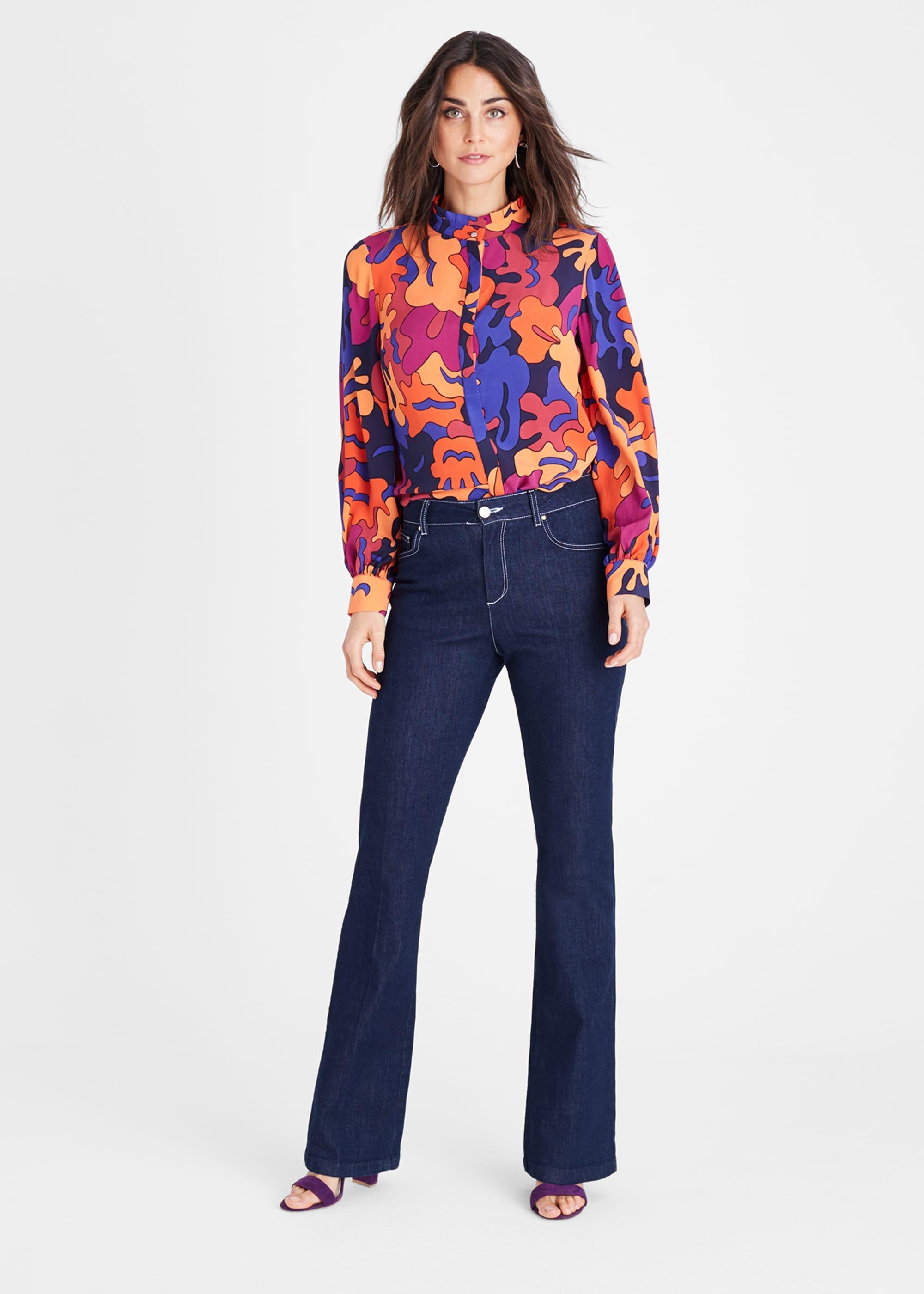 Kelis Abstract Print Shirt