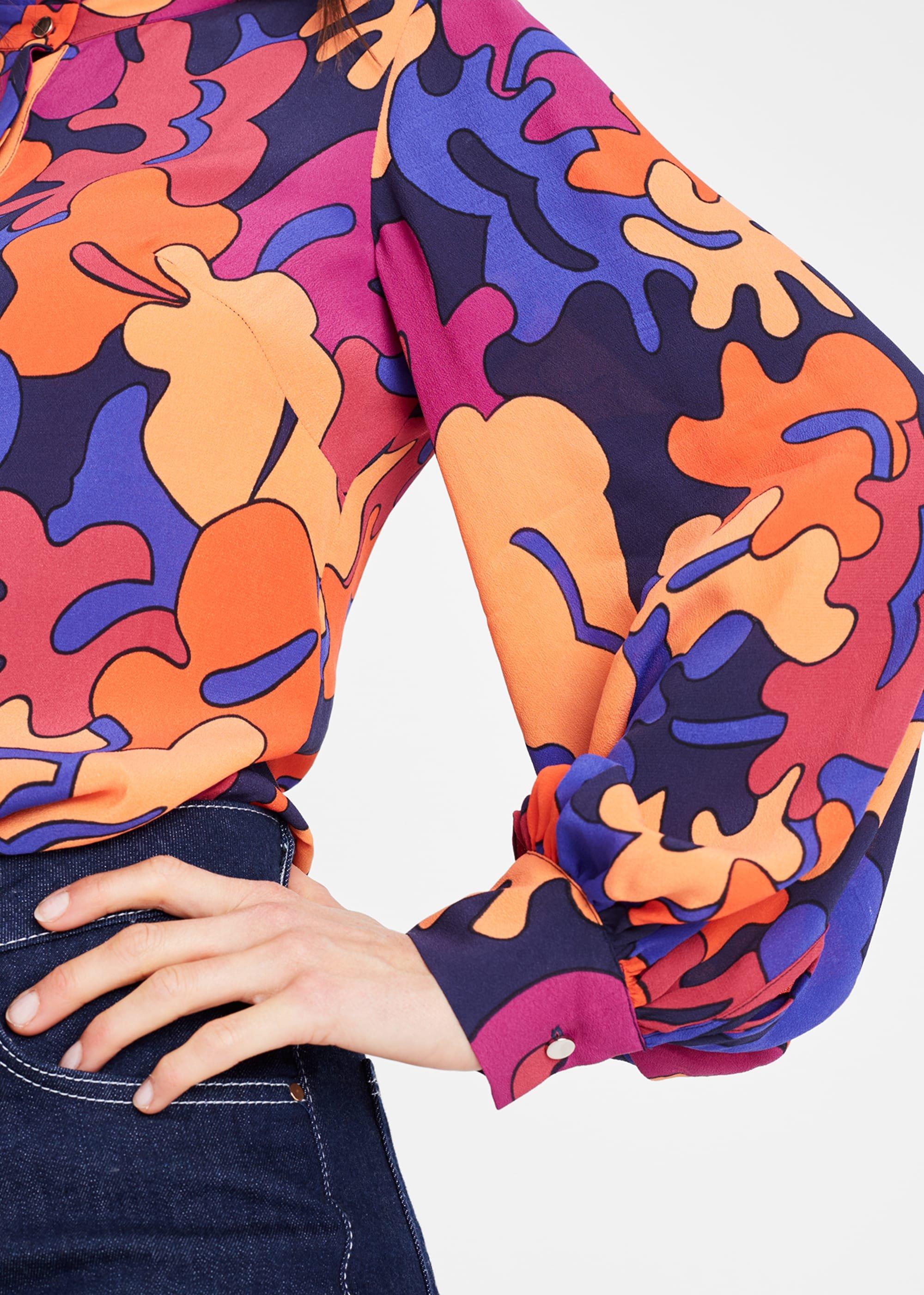 Kelis Abstract Print Shirt