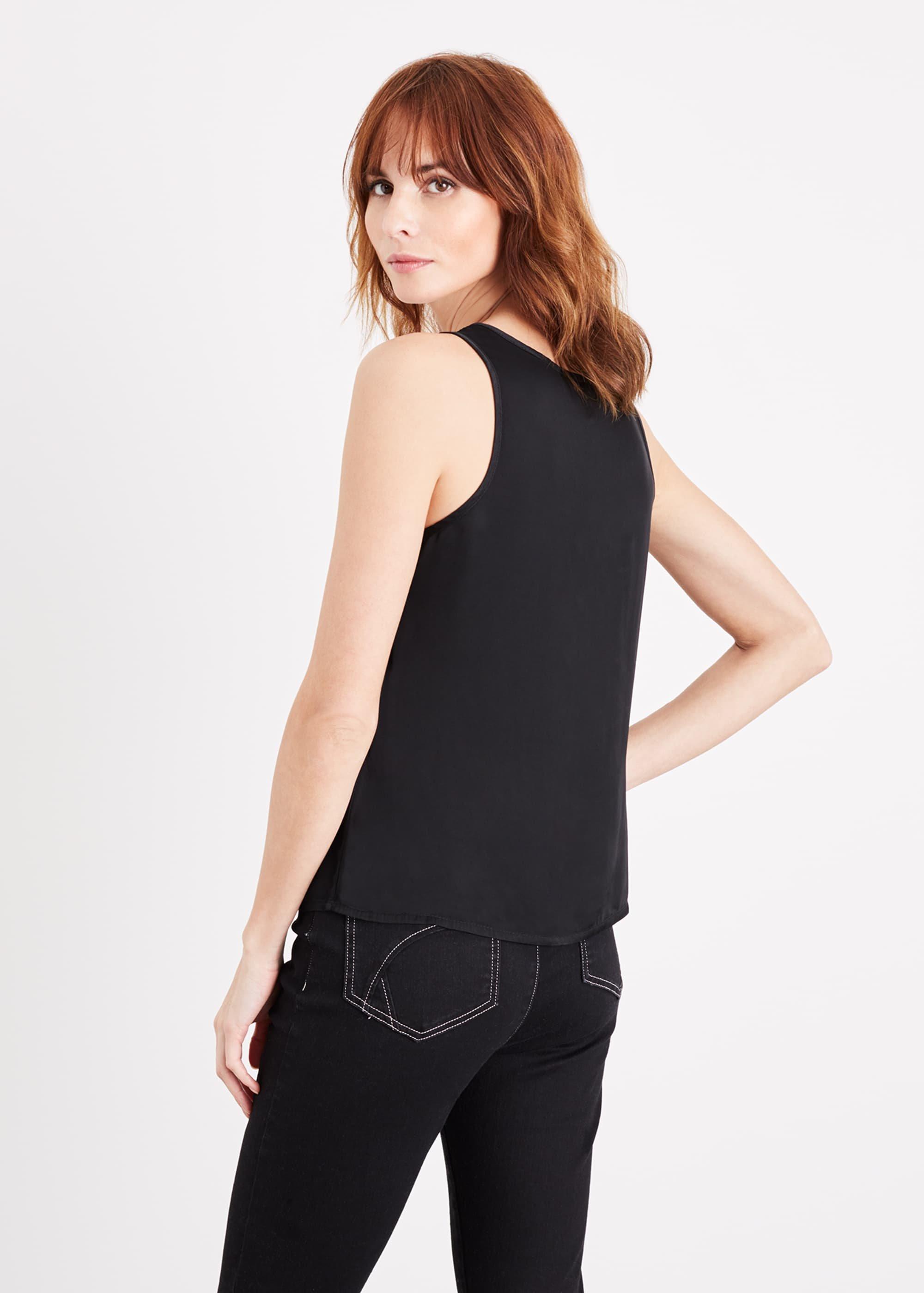 Glyndia Scoop Neck Vest Top