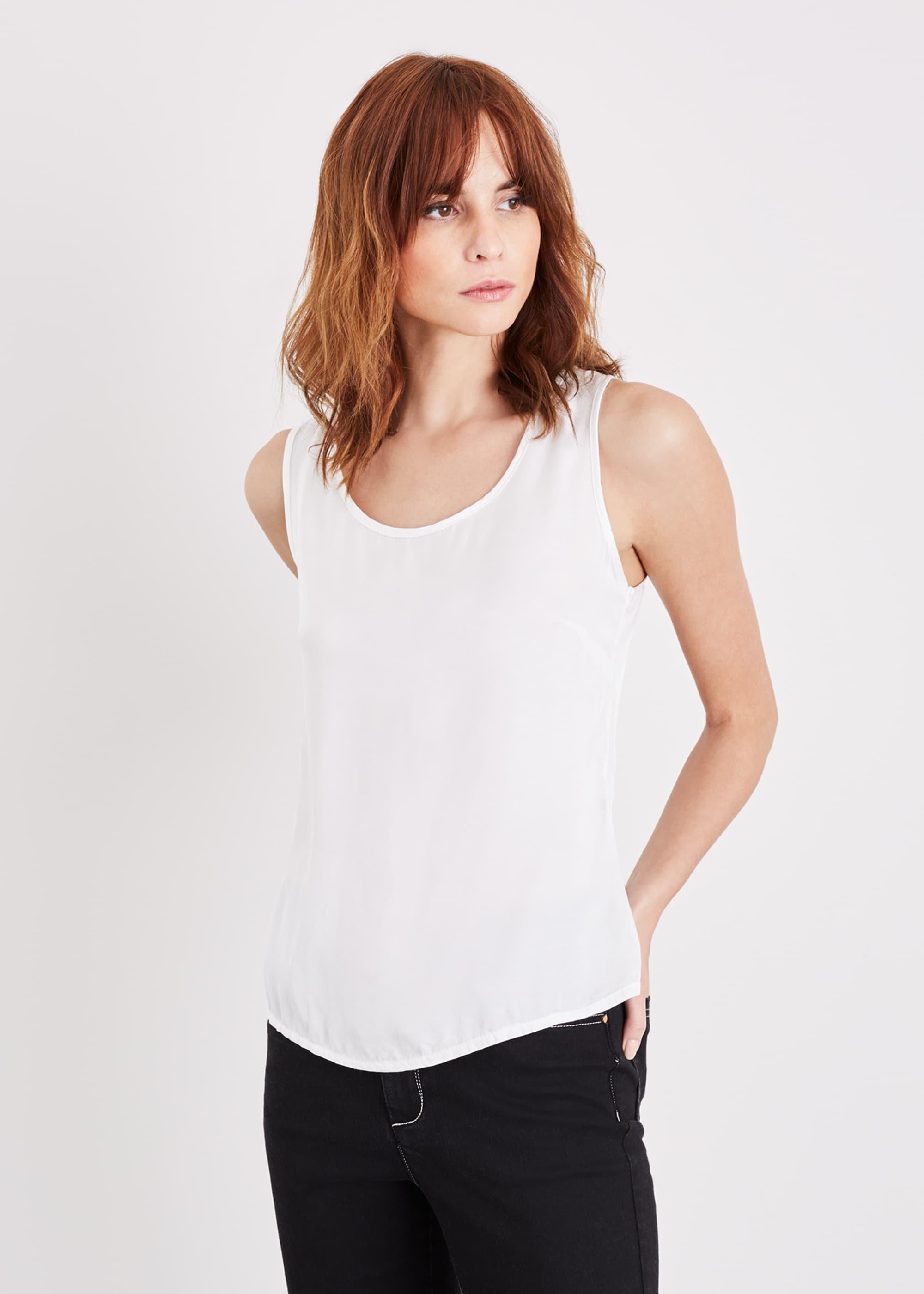 Glyndia Scoop Neck Vest Top