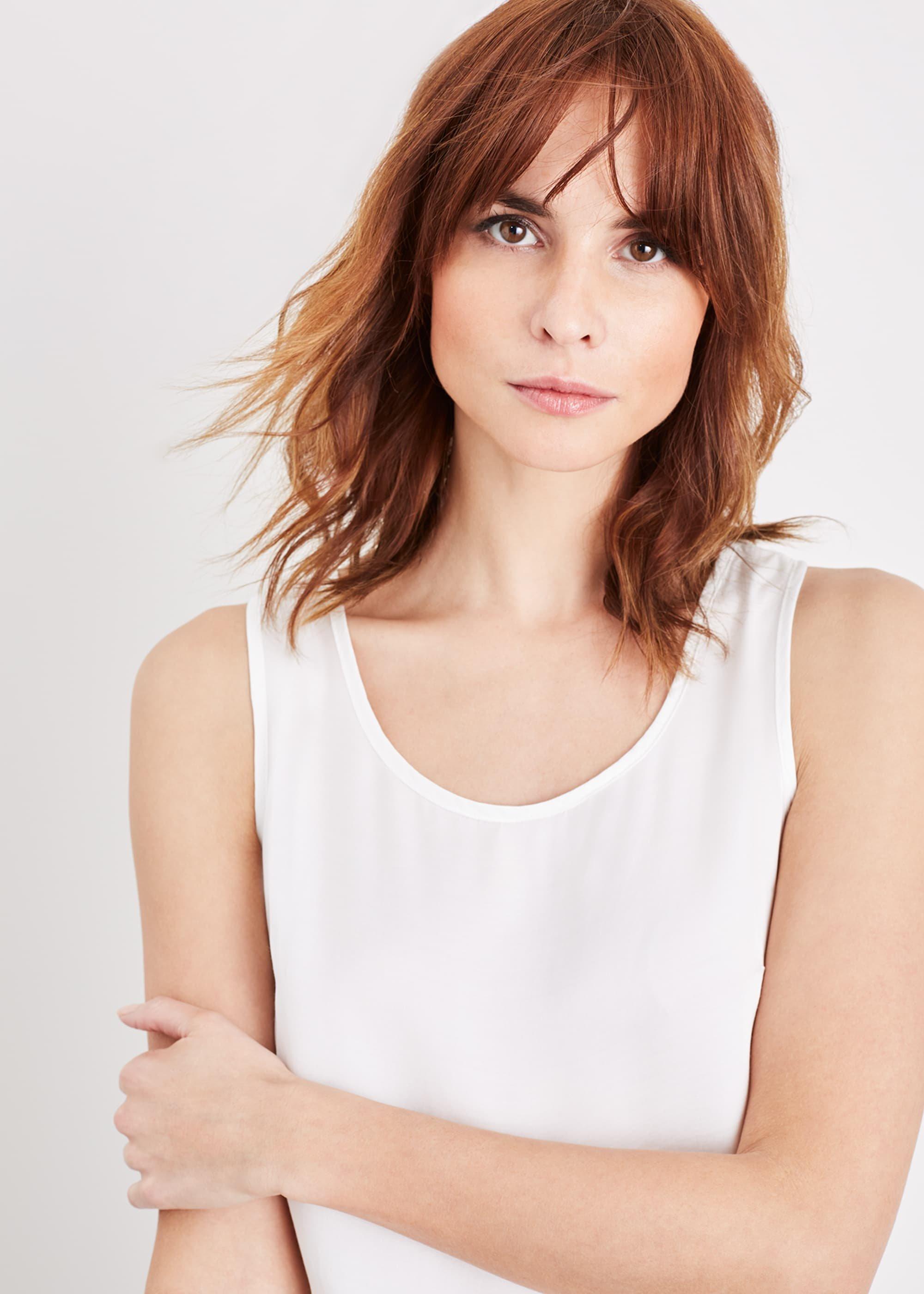 Glyndia Scoop Neck Vest Top