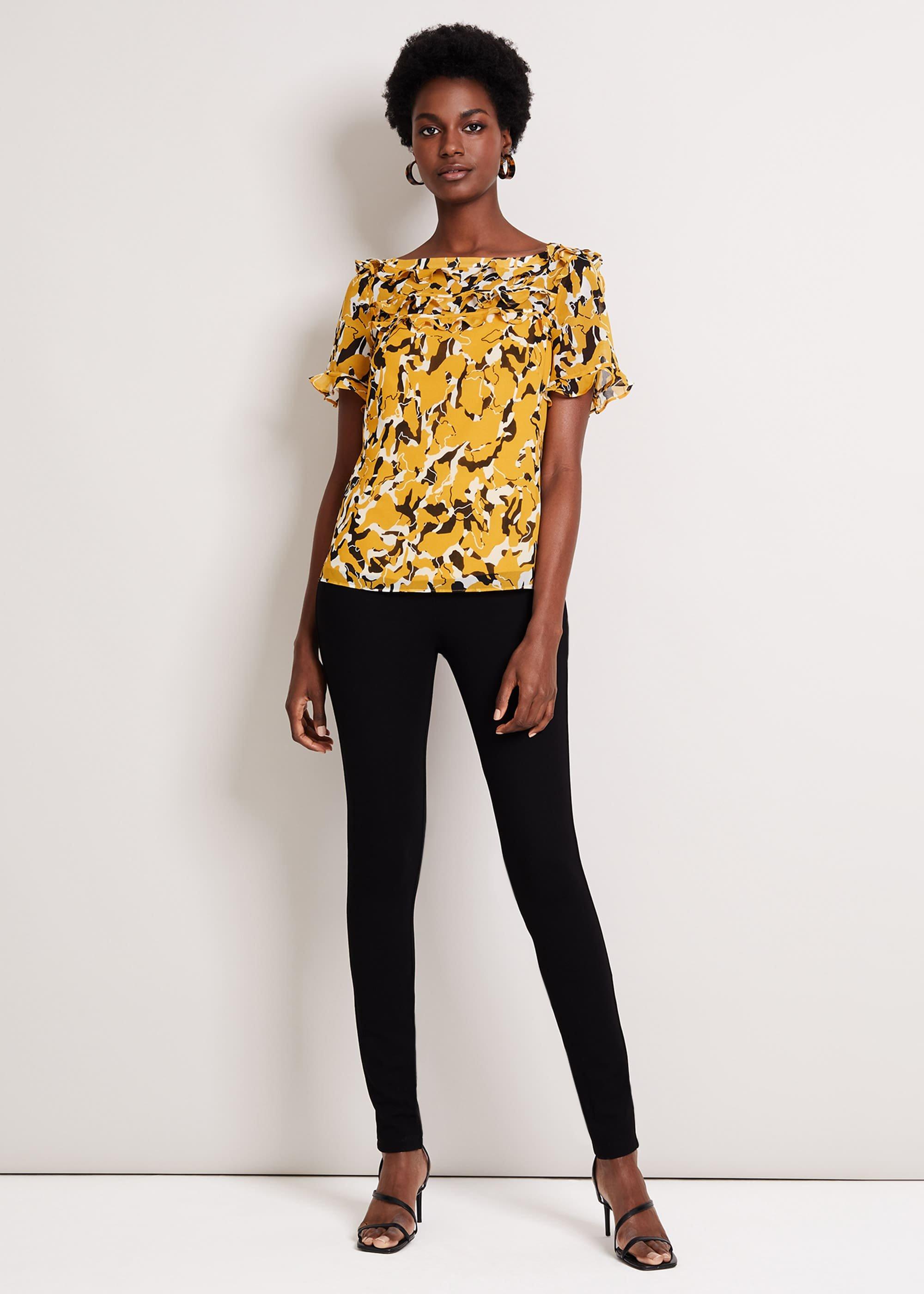 Consta Frill Print Blouse