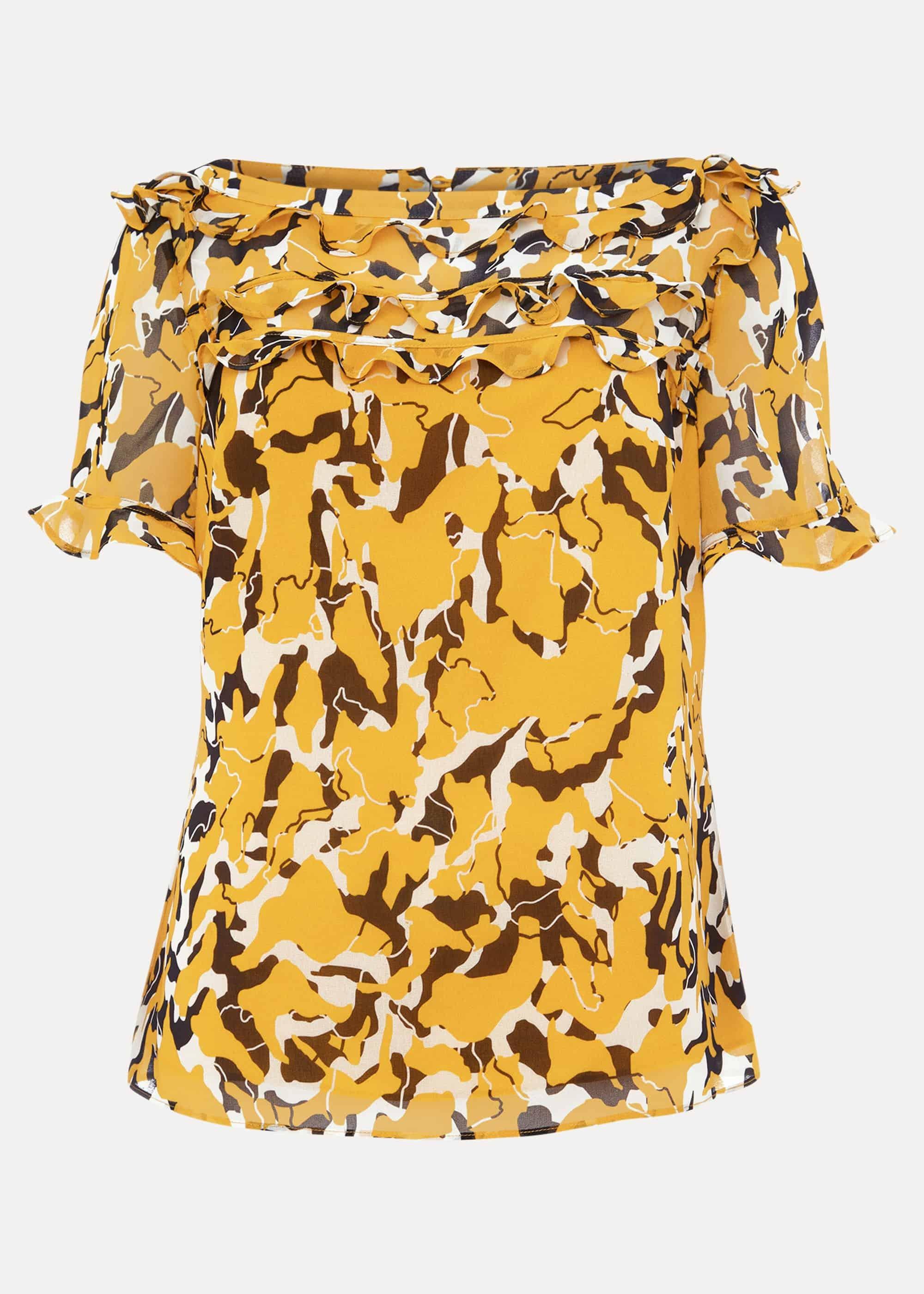 Consta Frill Print Blouse