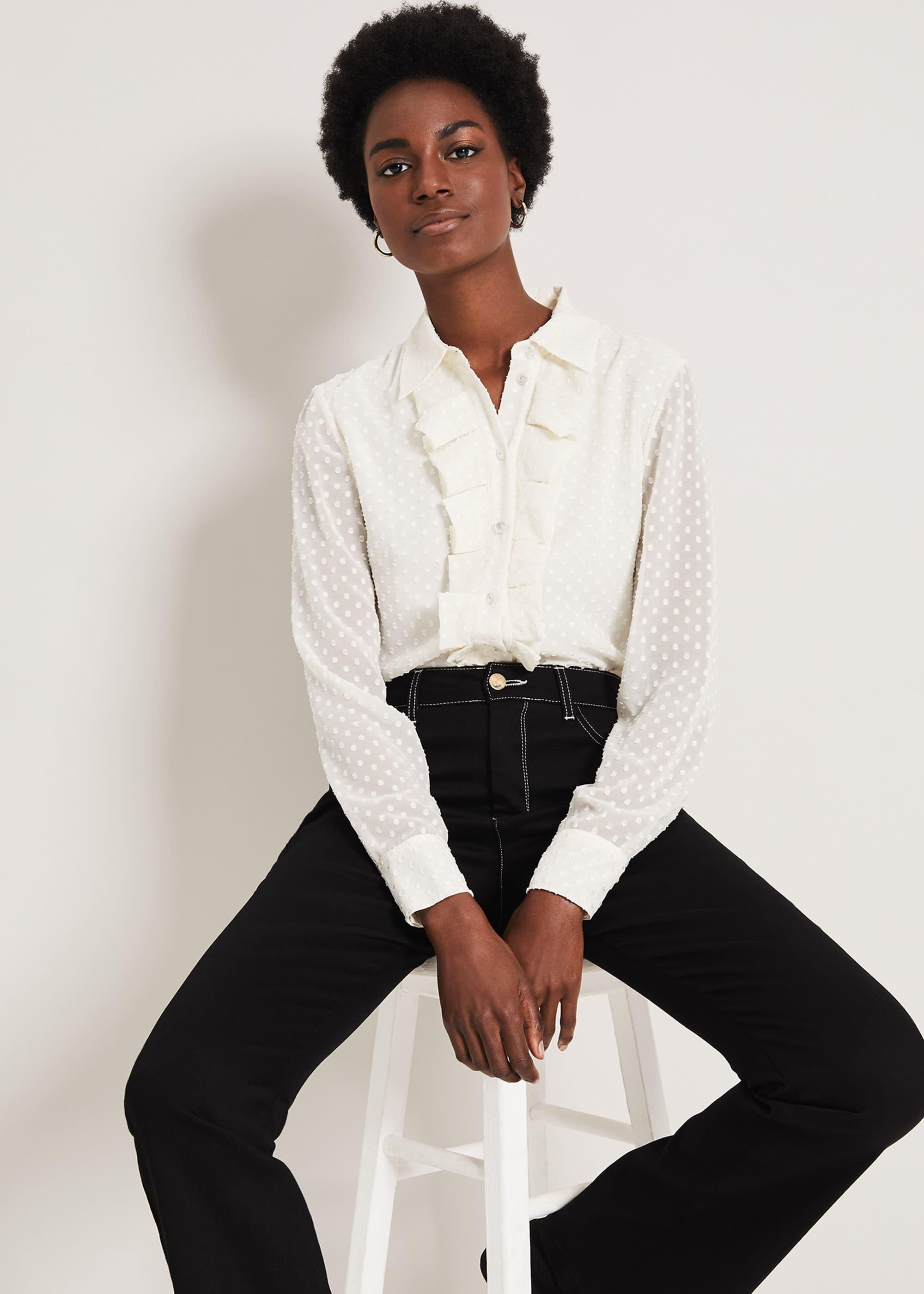 Elma Dot Blouse