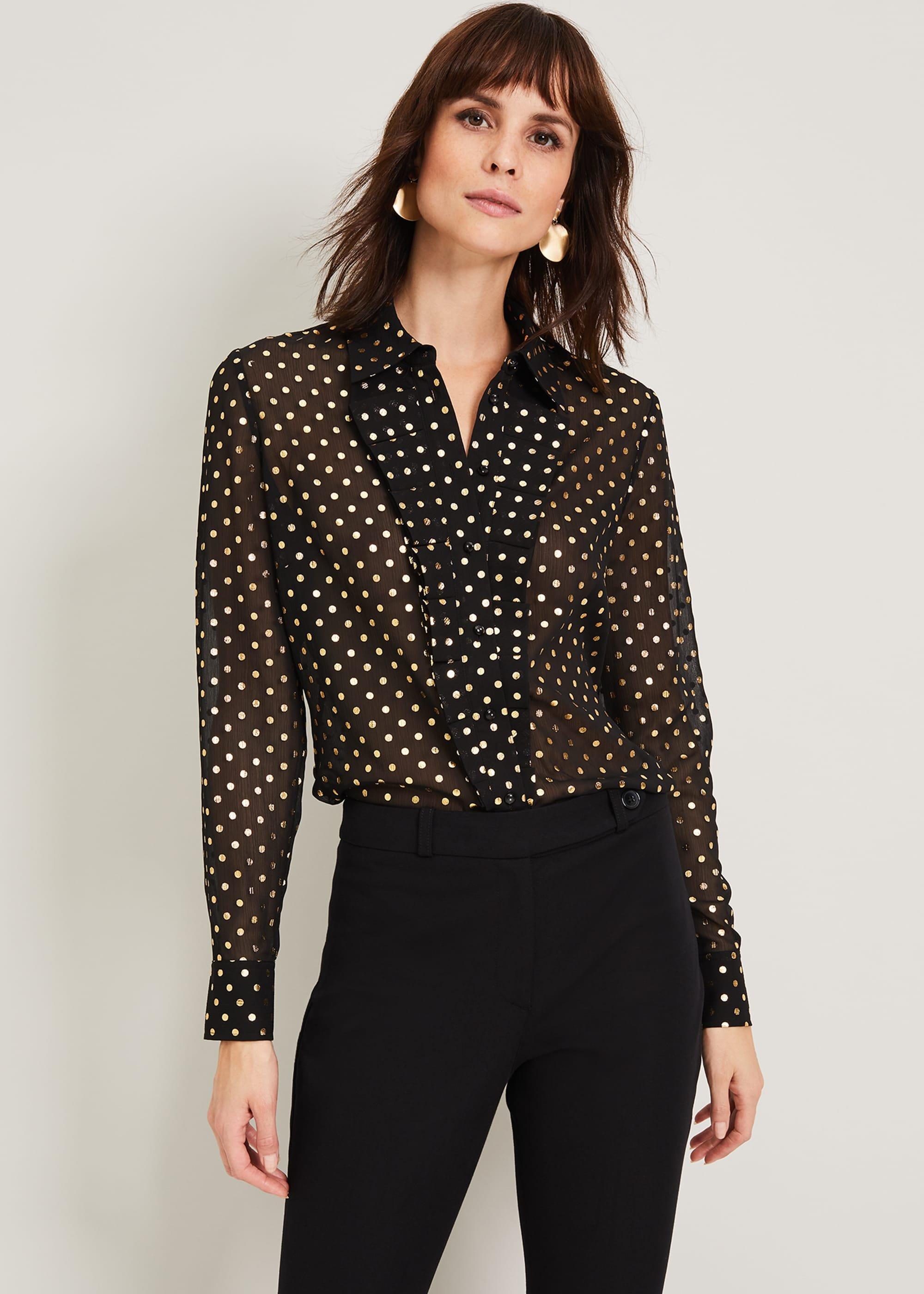 Elma Spot Blouse