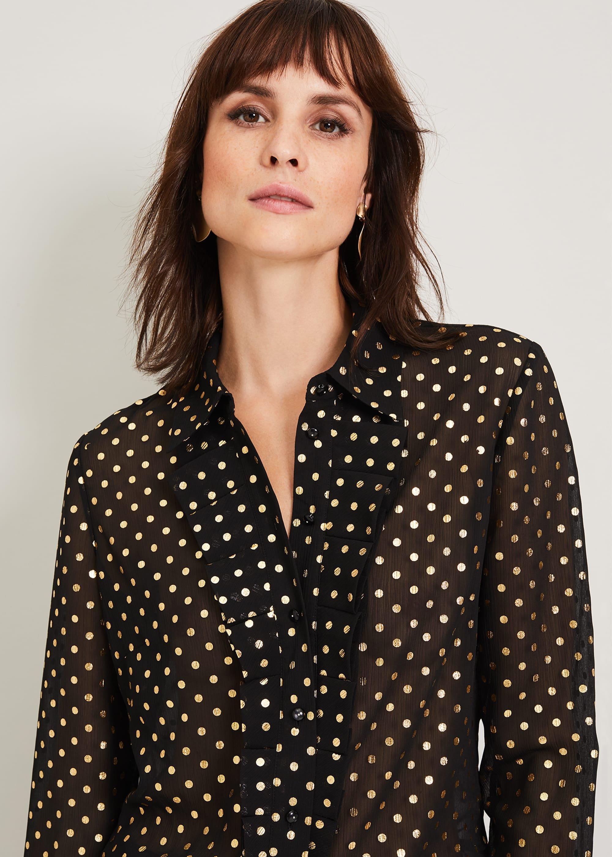 Elma Spot Blouse