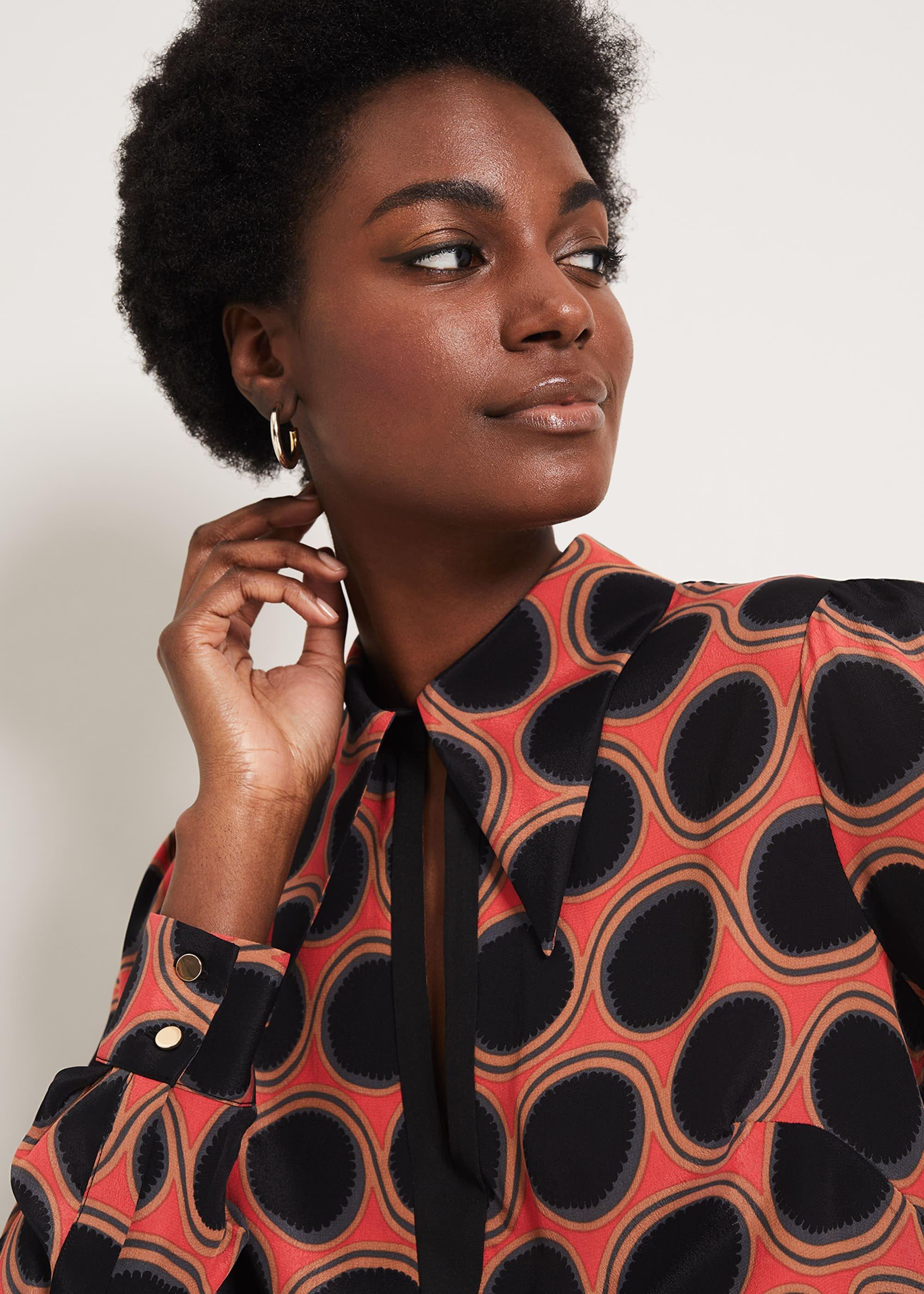 Allegra Spot Blouse