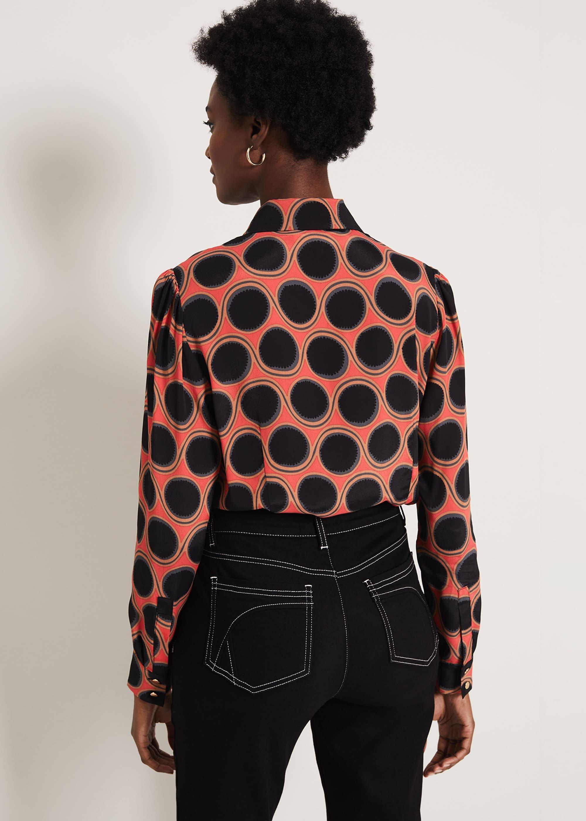 Allegra Spot Blouse