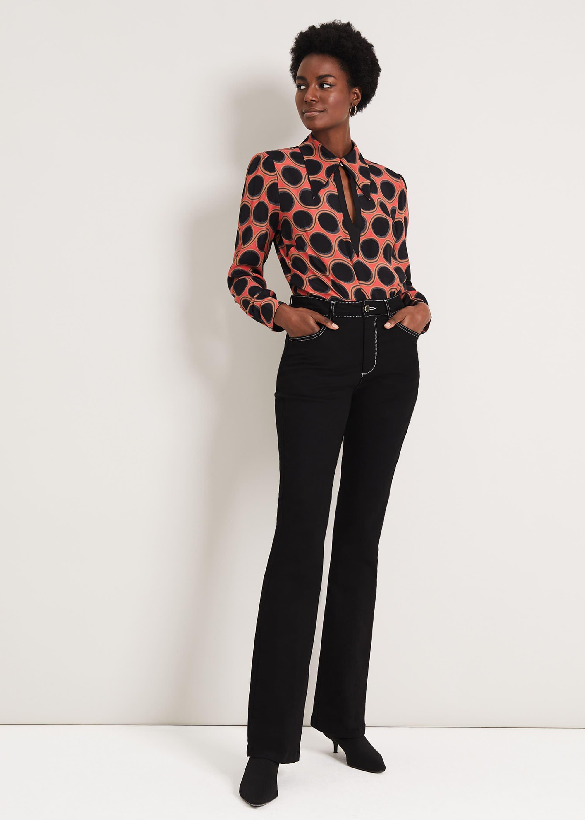 Allegra Spot Blouse
