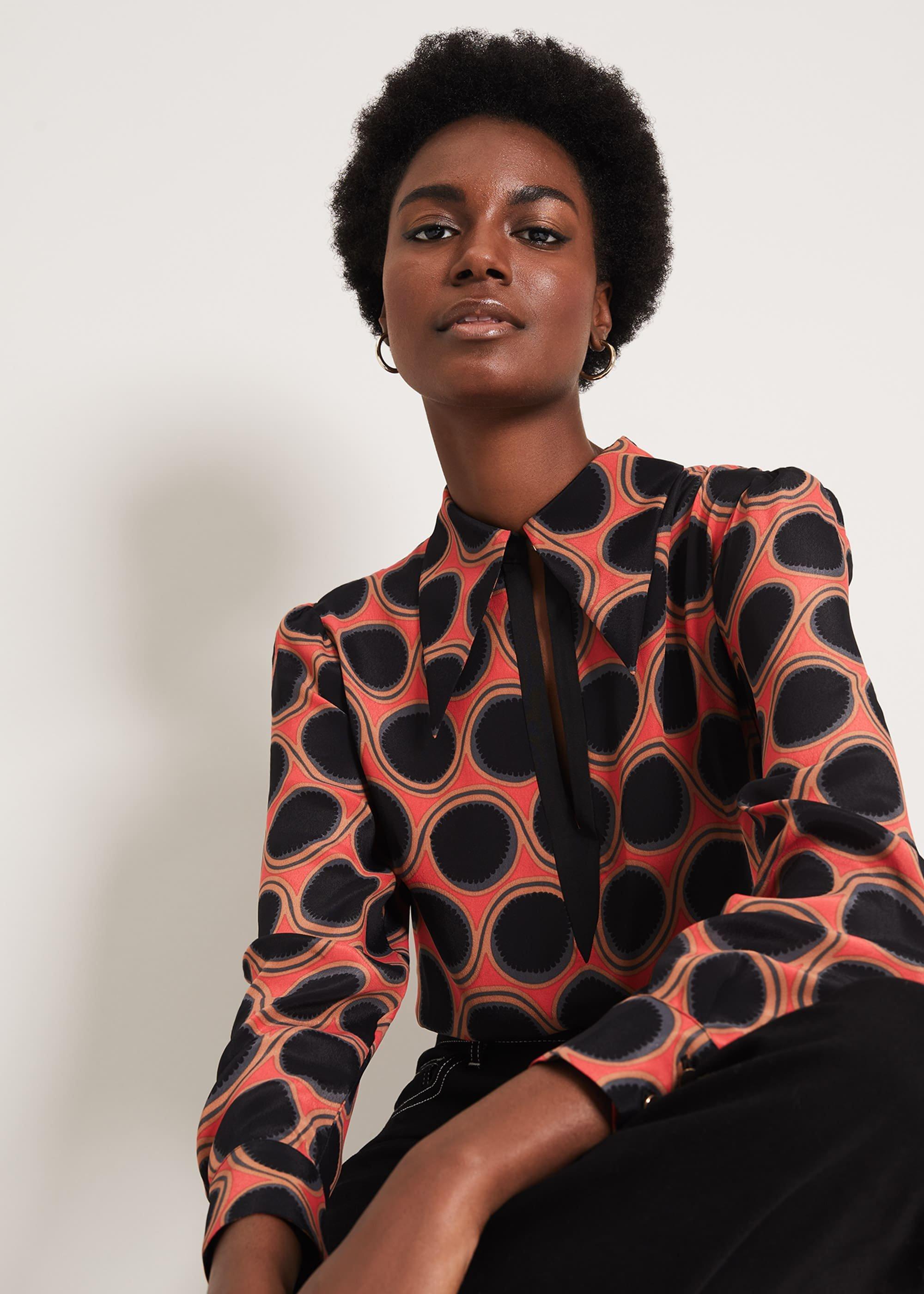 Allegra Spot Blouse