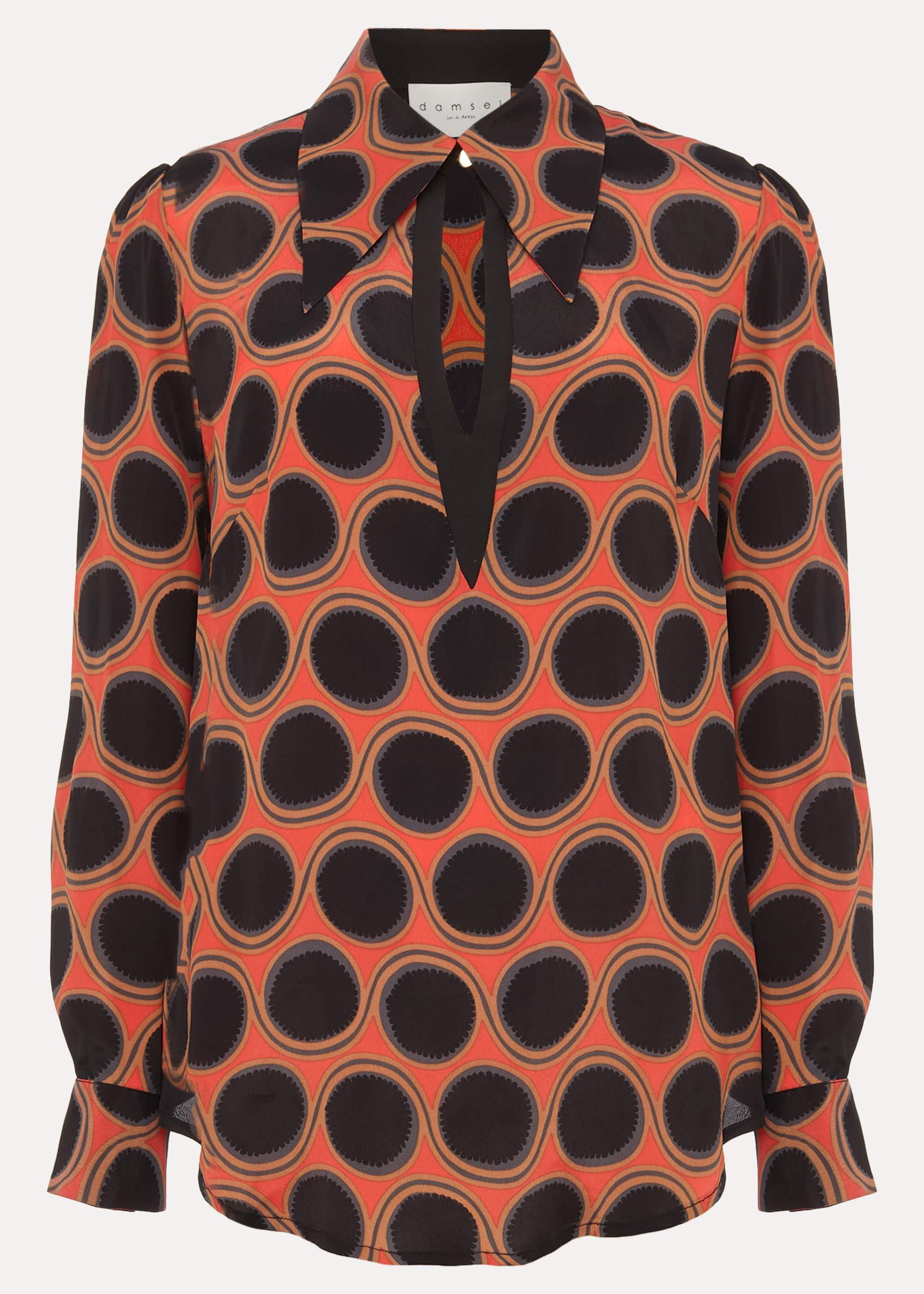 Allegra Spot Blouse