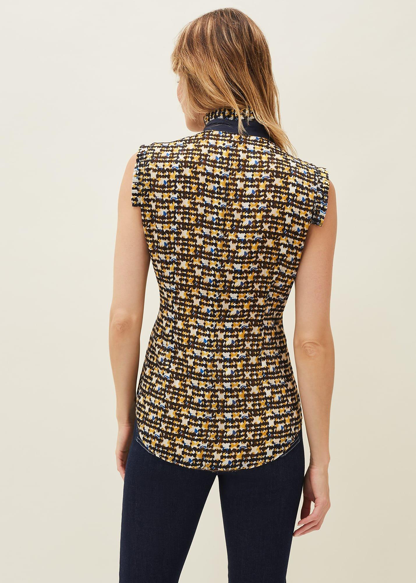 Bari Print Blouse