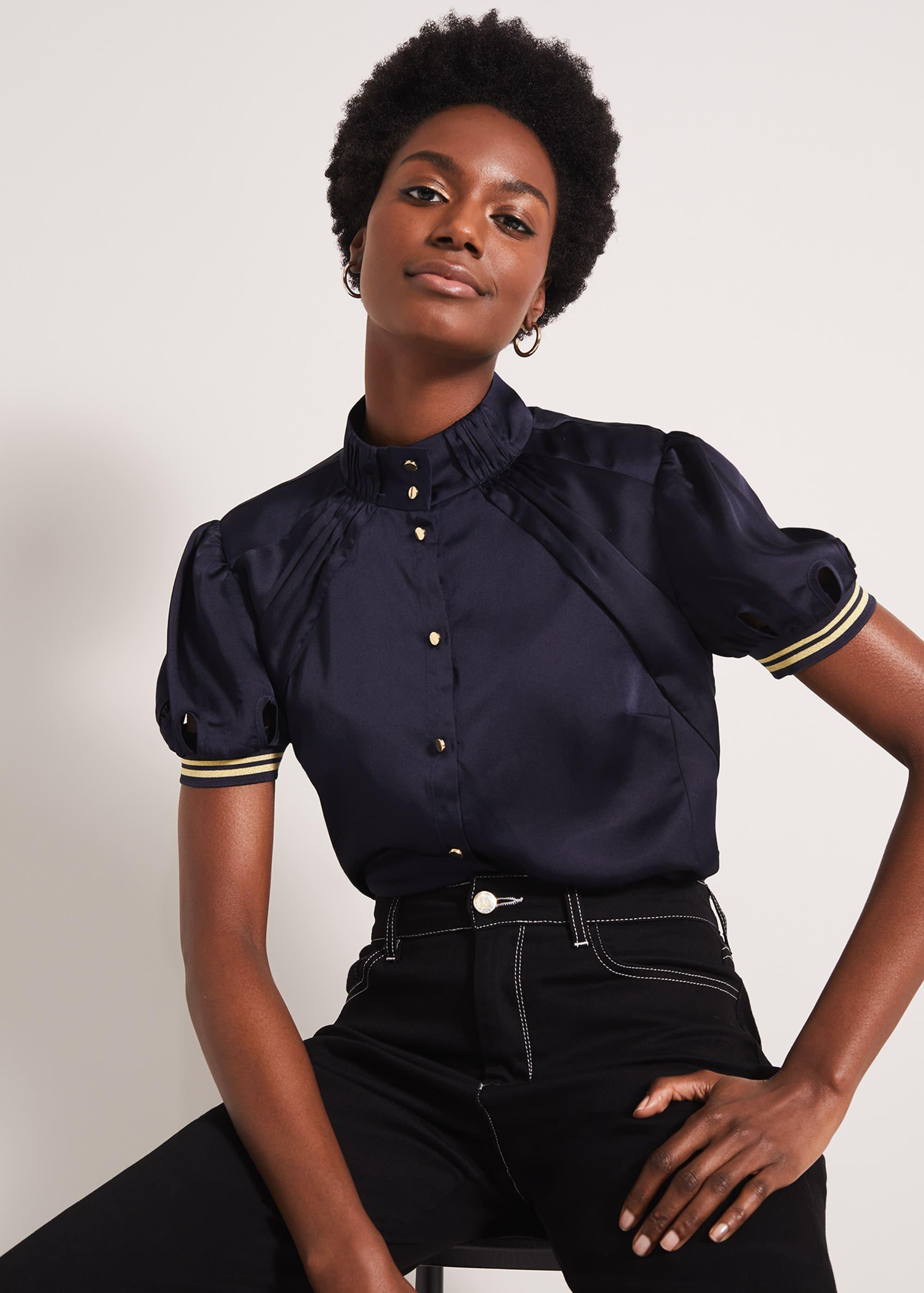 Sholto Cuff Detail Blouse