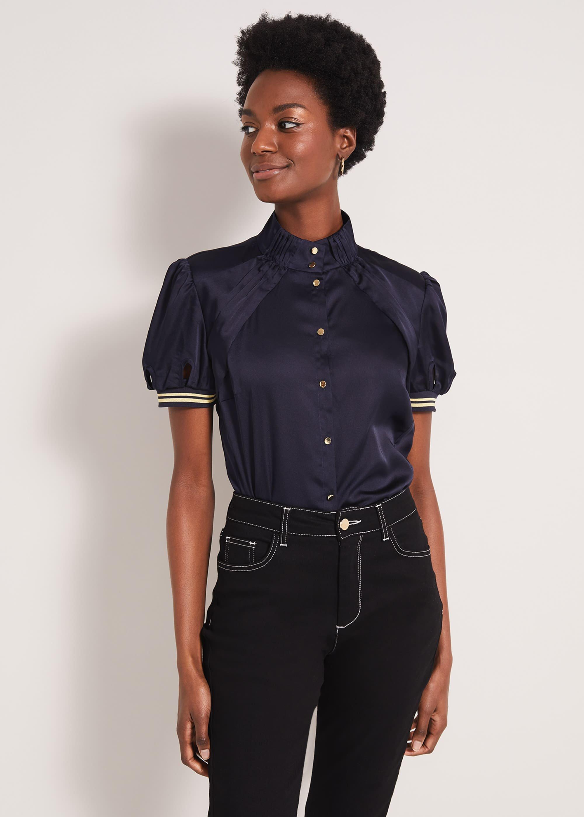 Sholto Cuff Detail Blouse