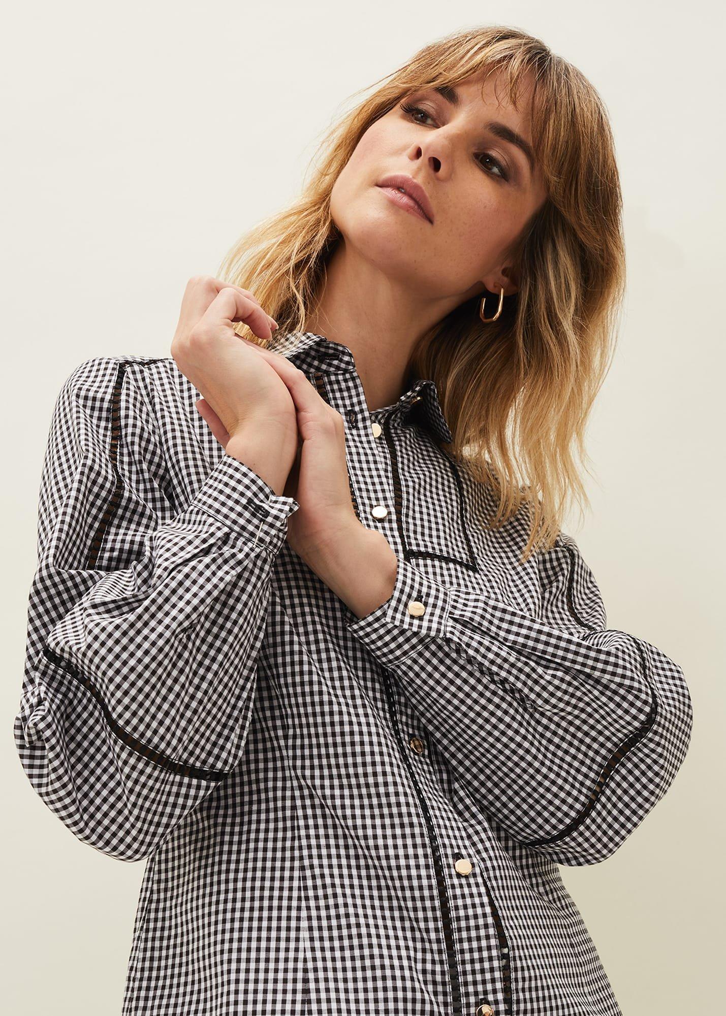 Lia Gingham Shirt
