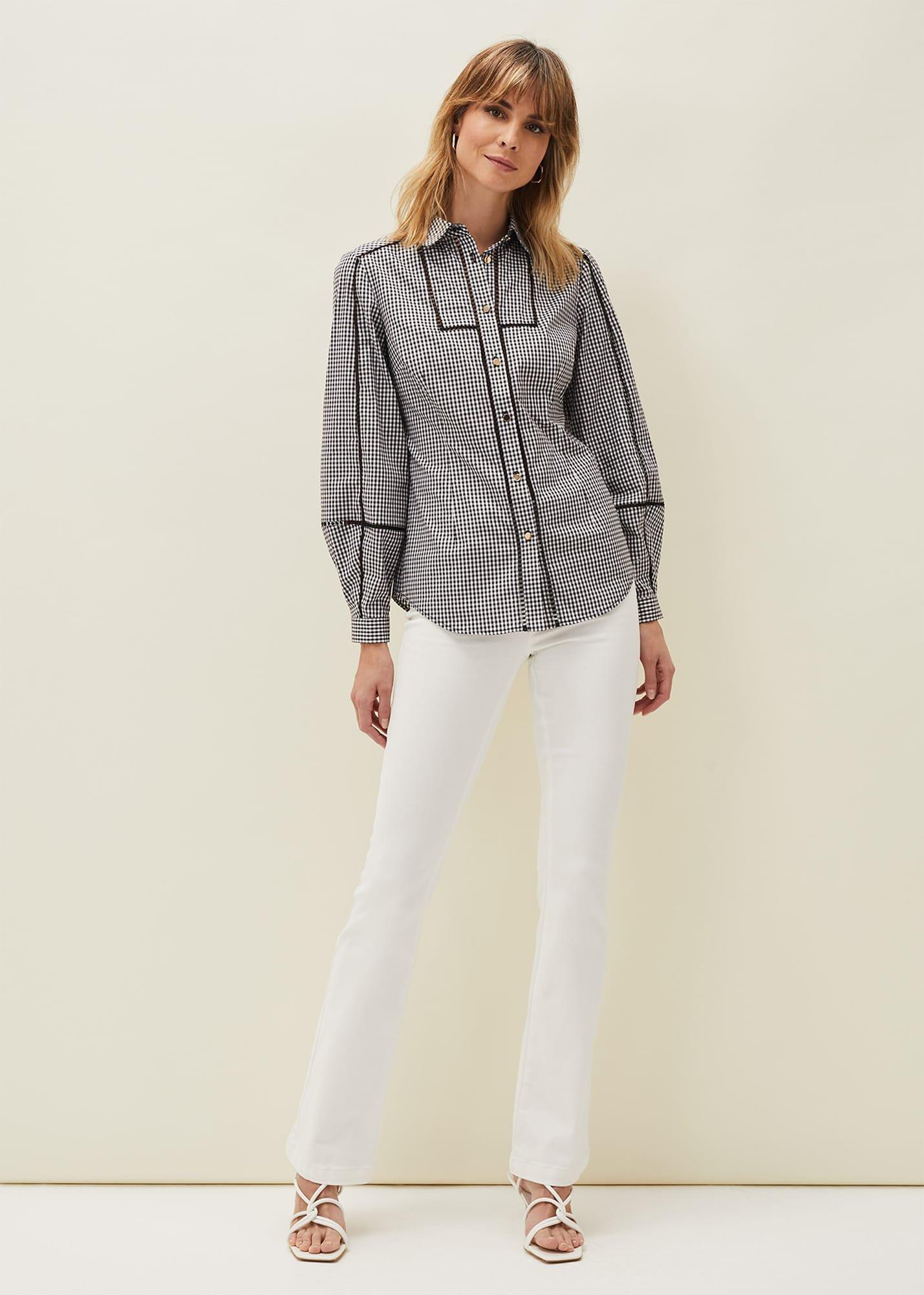 Lia Gingham Shirt