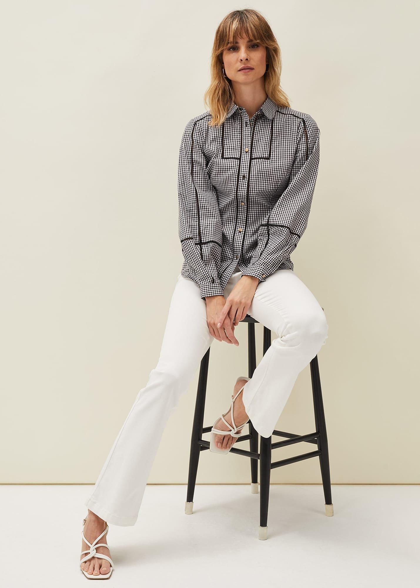 Lia Gingham Shirt
