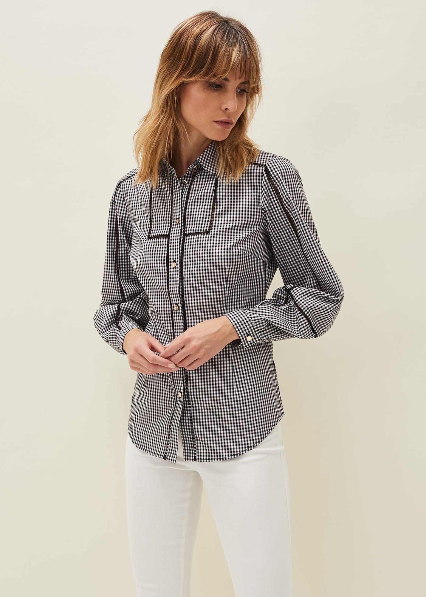 Lia Gingham Shirt