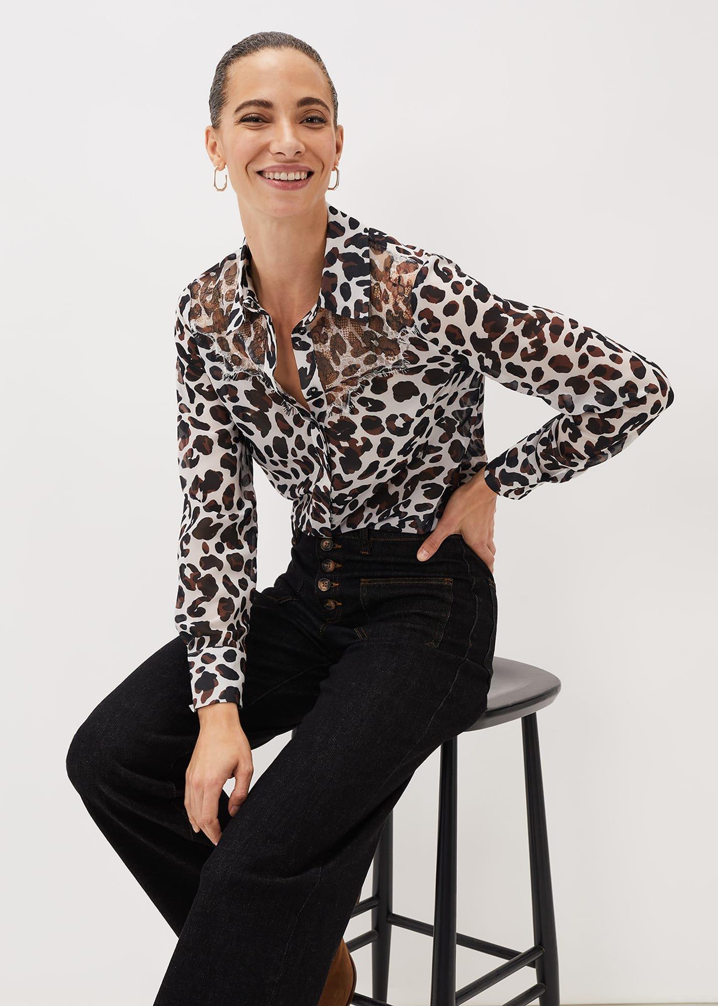 Ramona Leopard Shirt