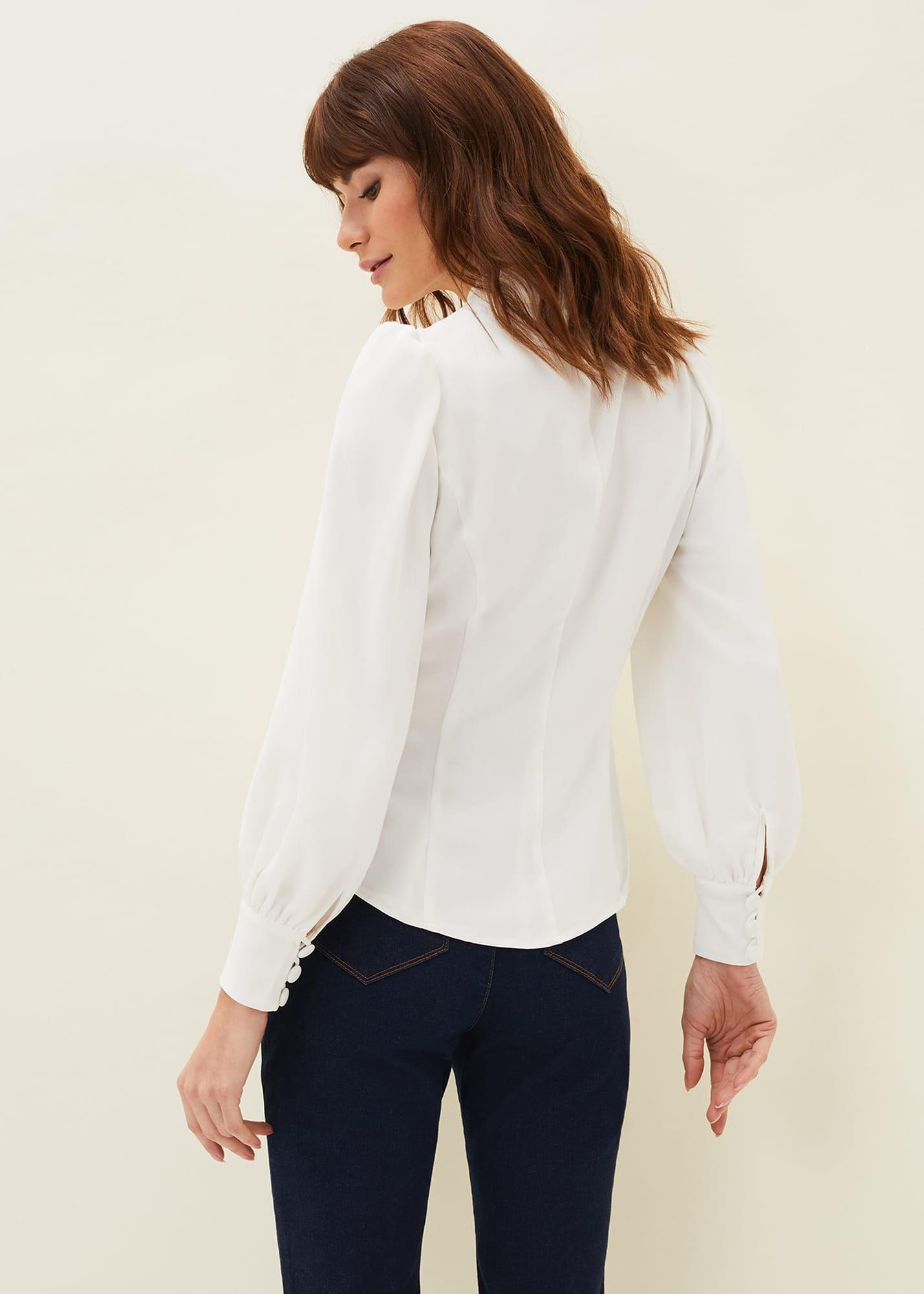 Alix Button Blouse