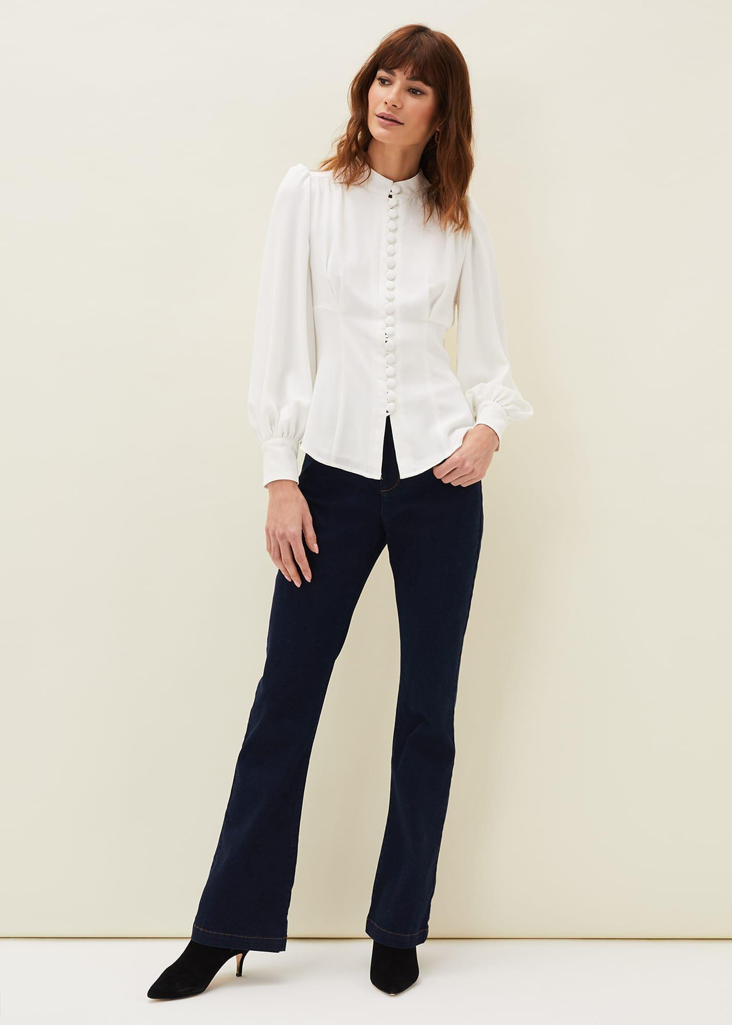 Alix Button Blouse
