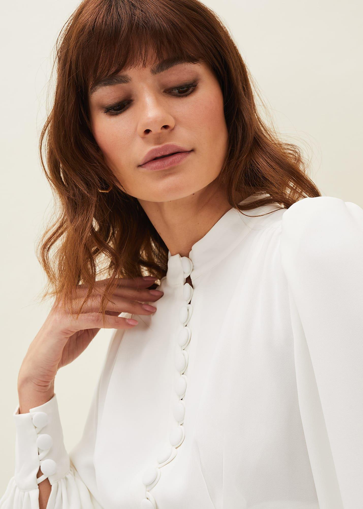 Alix Button Blouse