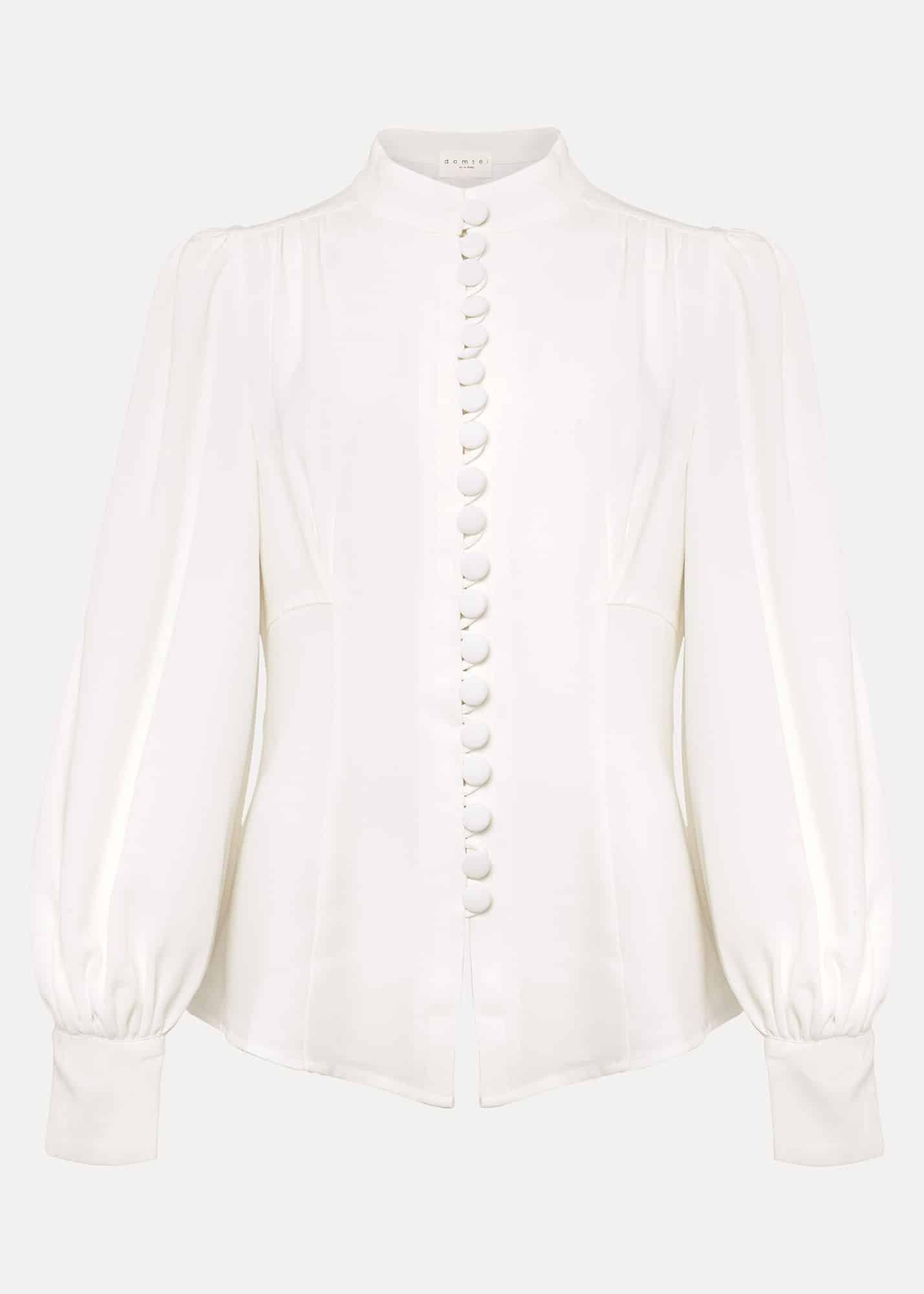 Alix Button Blouse