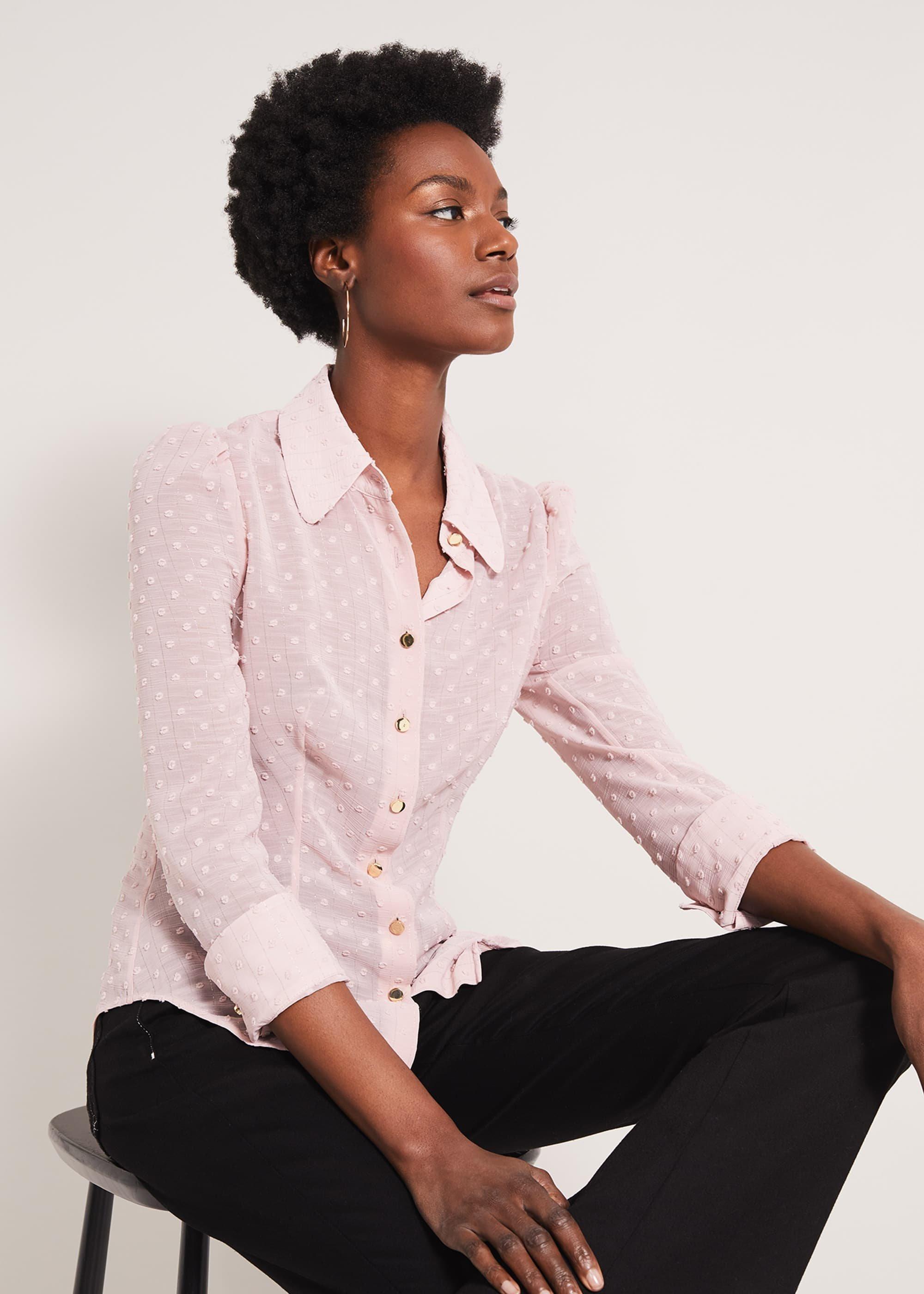 Fraya Textured Blouse