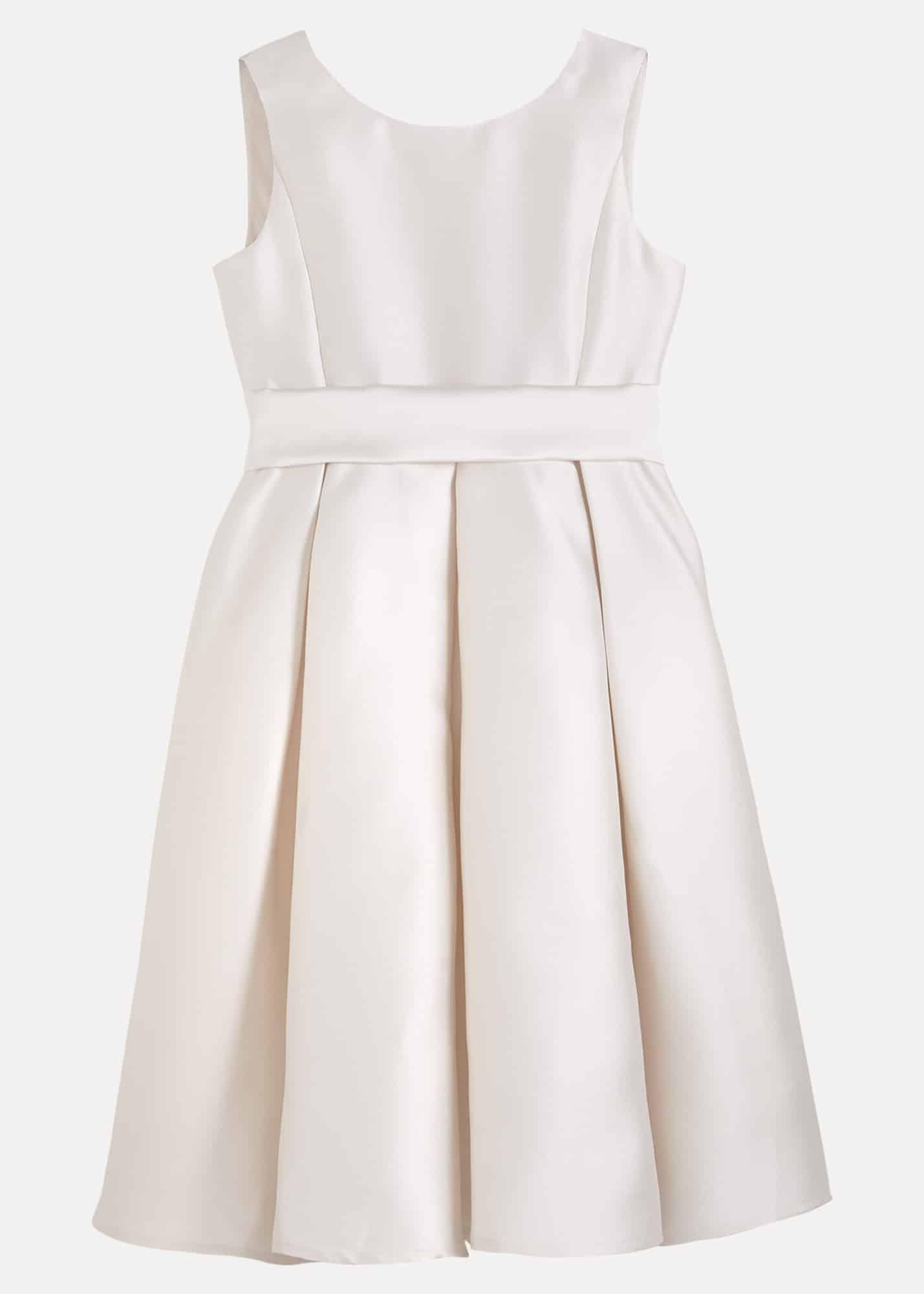 Melody Satin Fit And Flare Dress