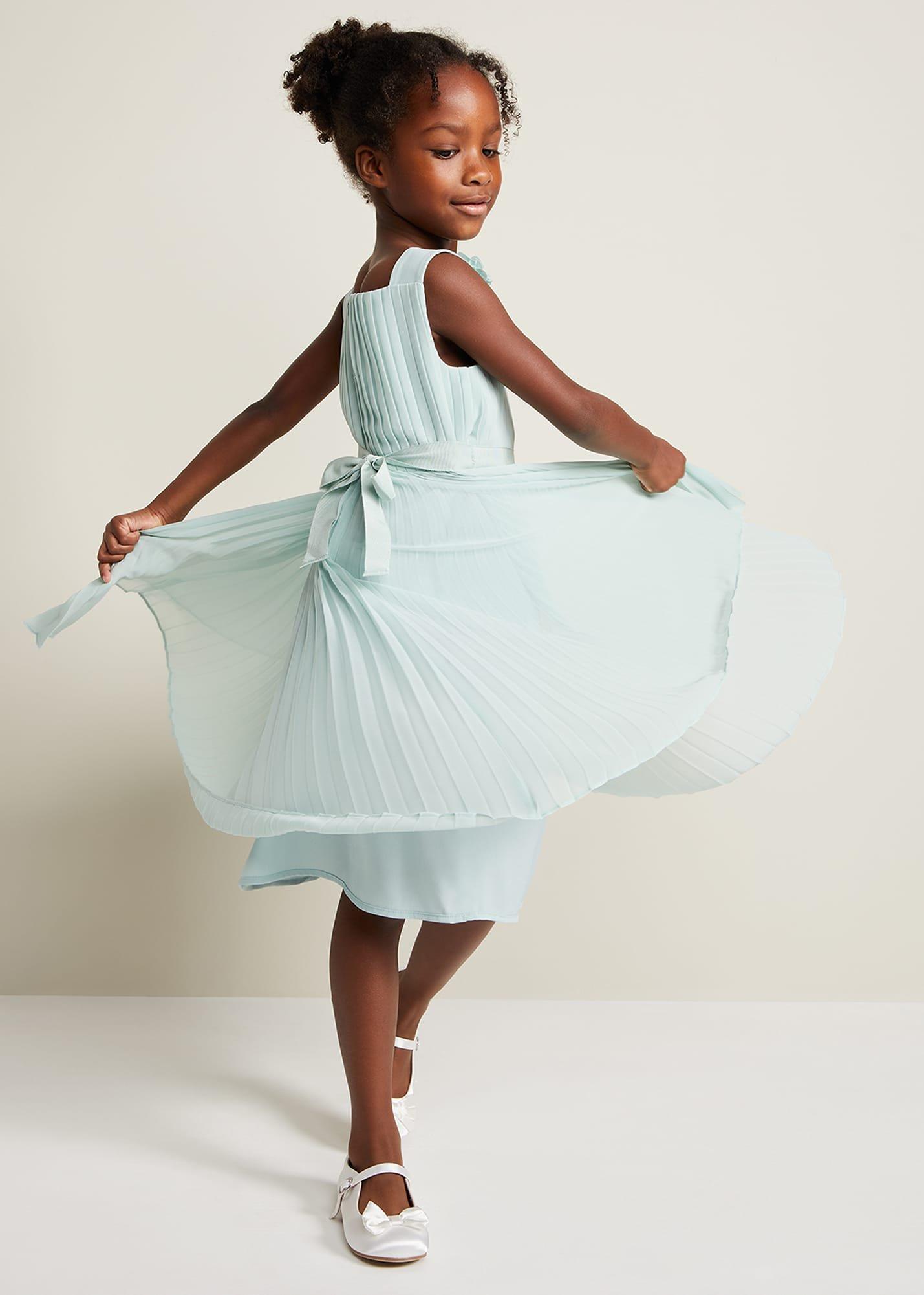 Belle Pleat Dress