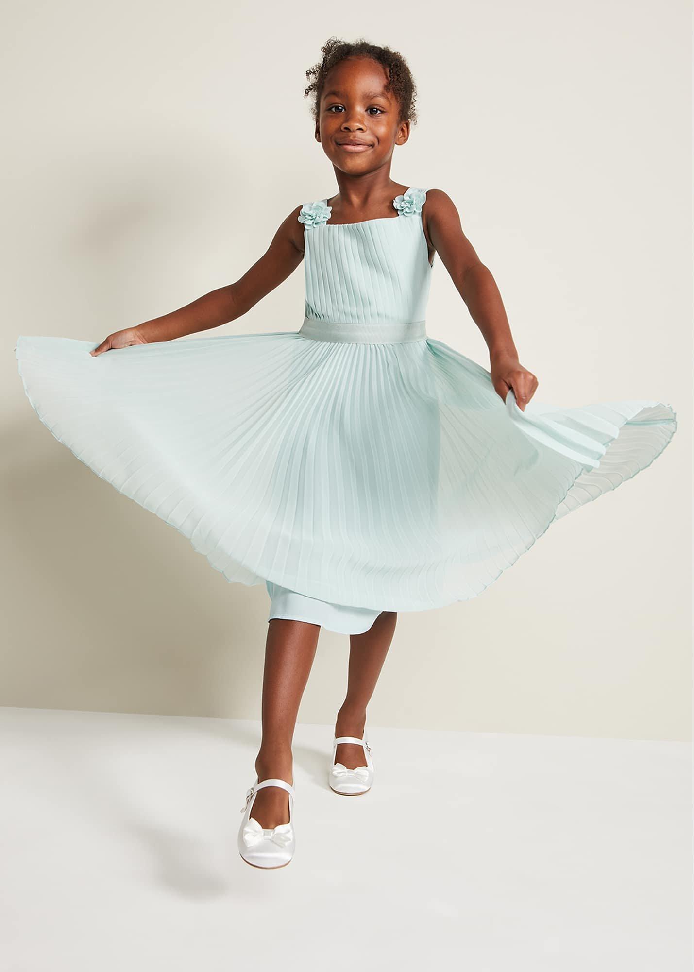 Belle Pleat Dress