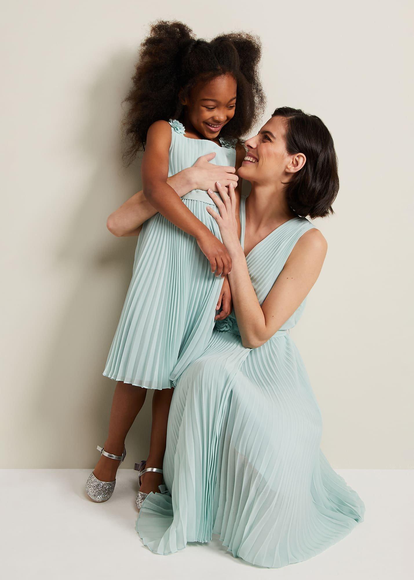 Belle Pleat Dress