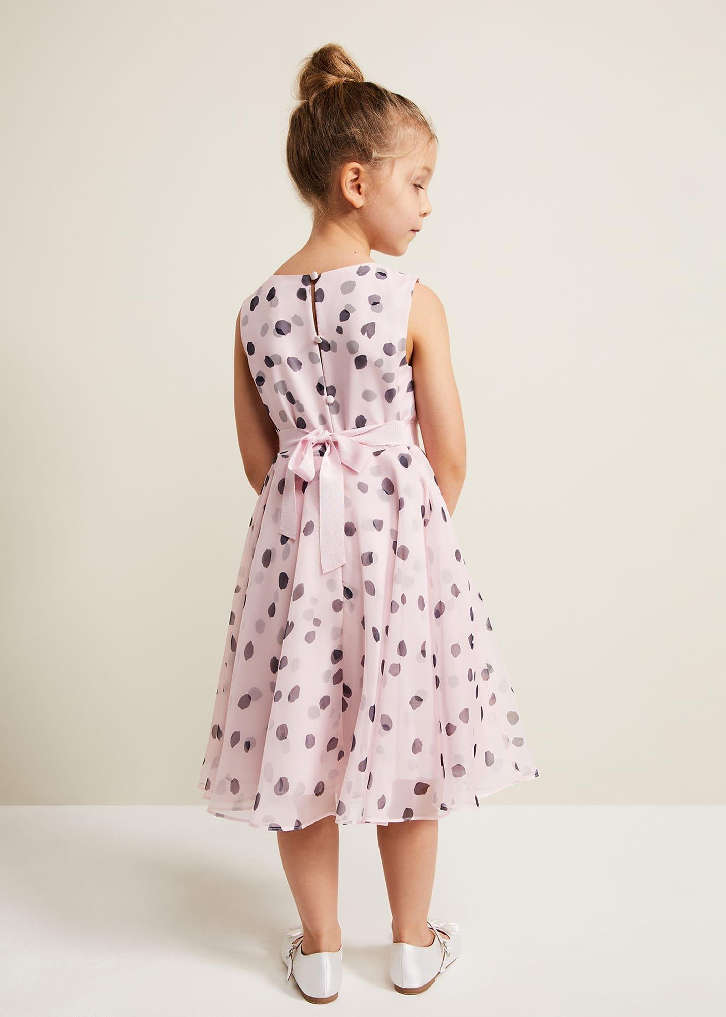 Megura Polka Dot Fit And Flare Dress