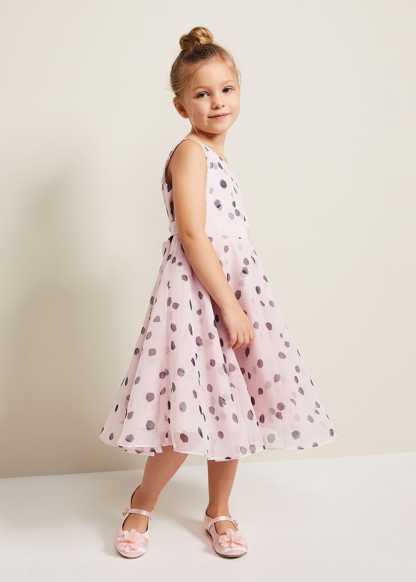 Megura Polka Dot Fit And Flare Dress