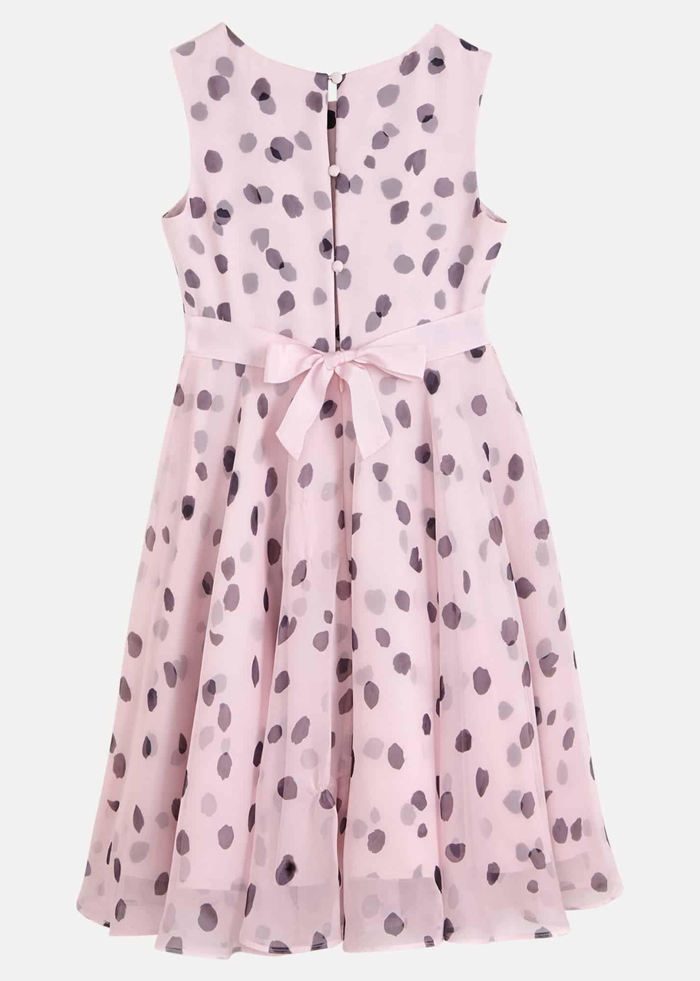 Megura Polka Dot Fit And Flare Dress