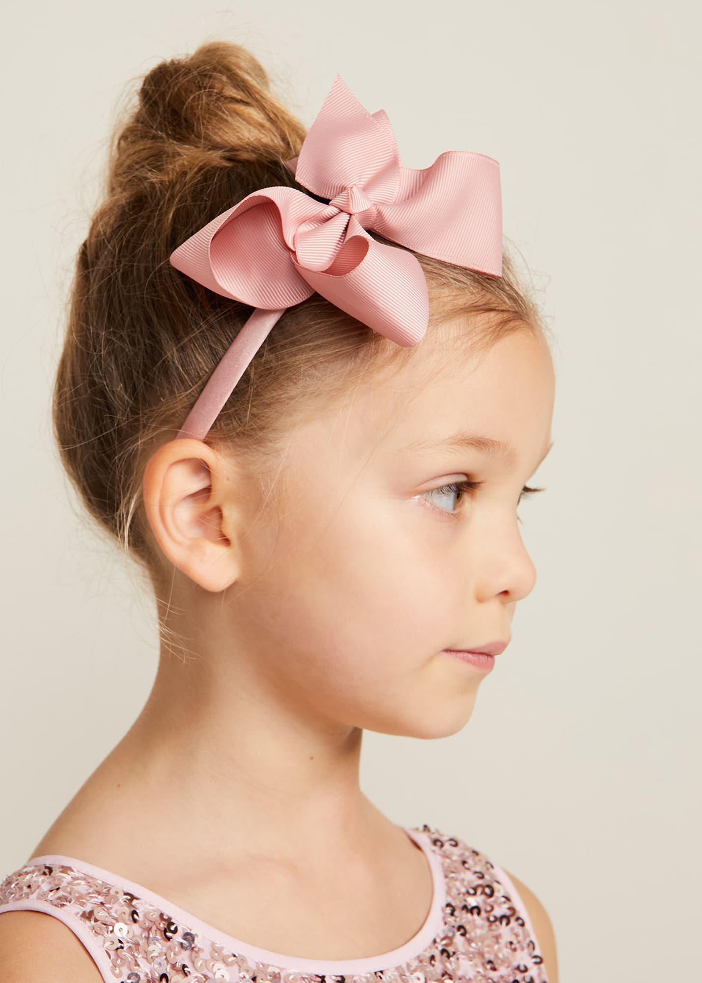 Bow Hair Band & Clip Set