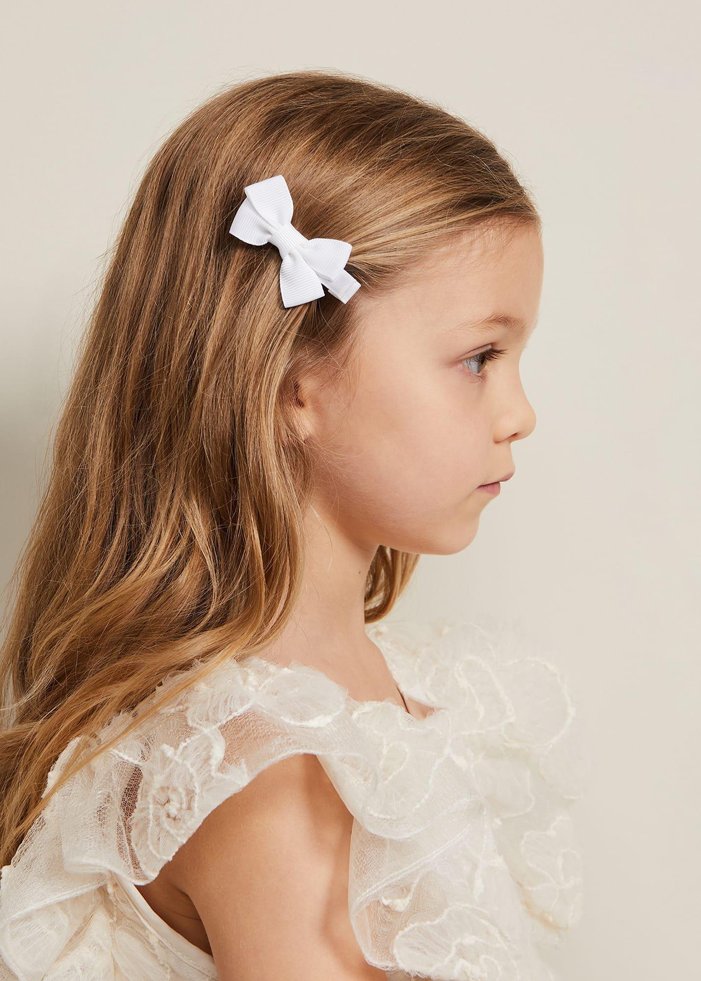 Bow Hair Band & Clip Set