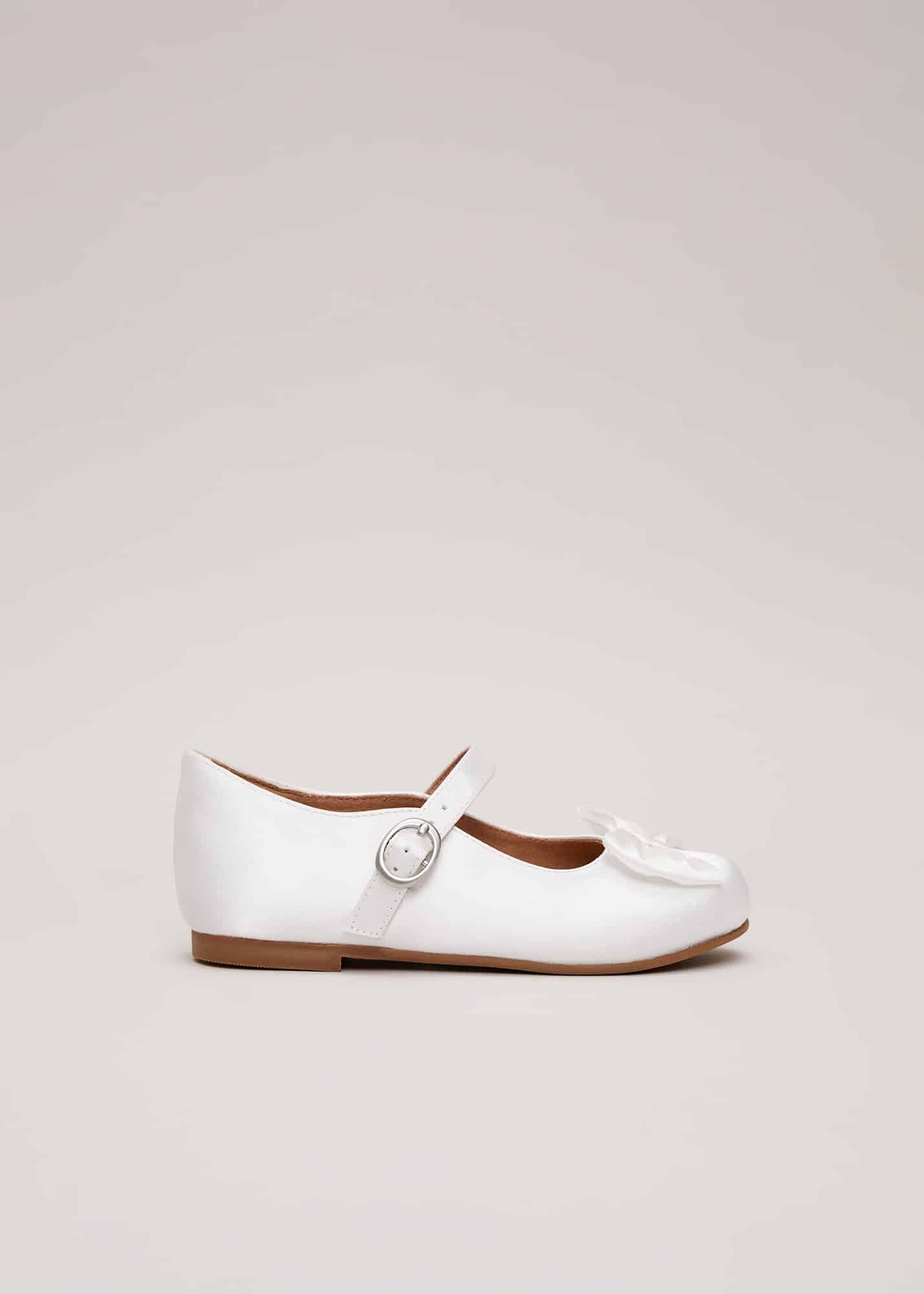 Satin Bow Front Shoes