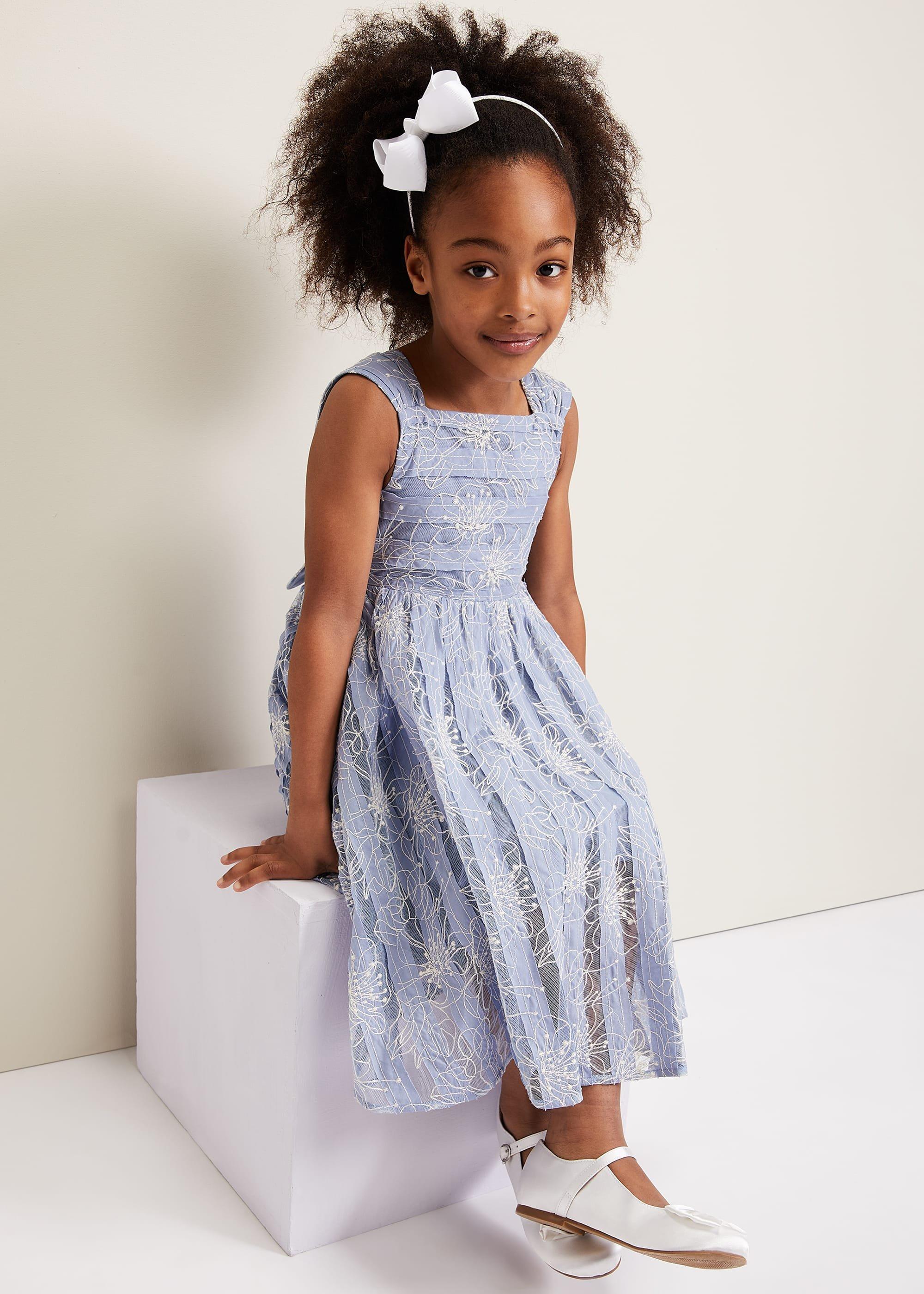 Amelia Embroidered Dress
