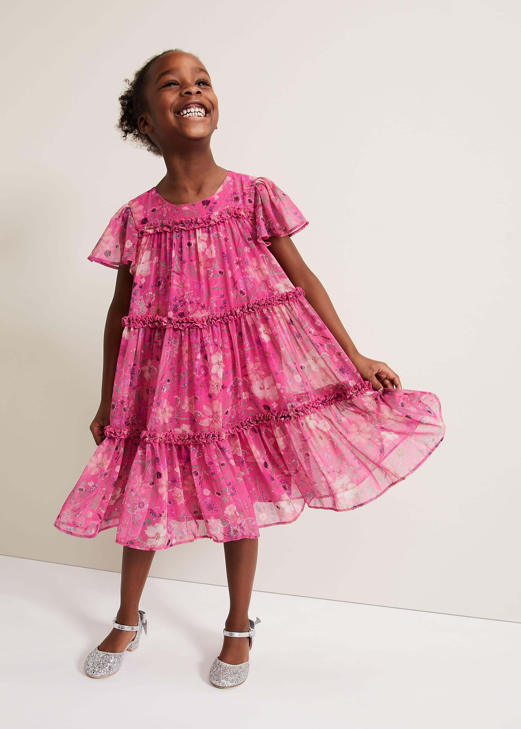 Isabela Floral Smock Dress