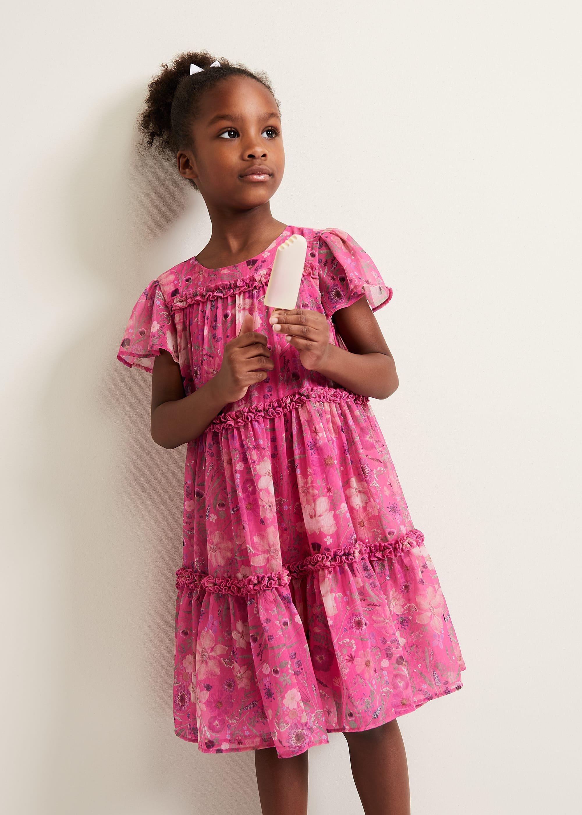 Isabela Floral Smock Dress