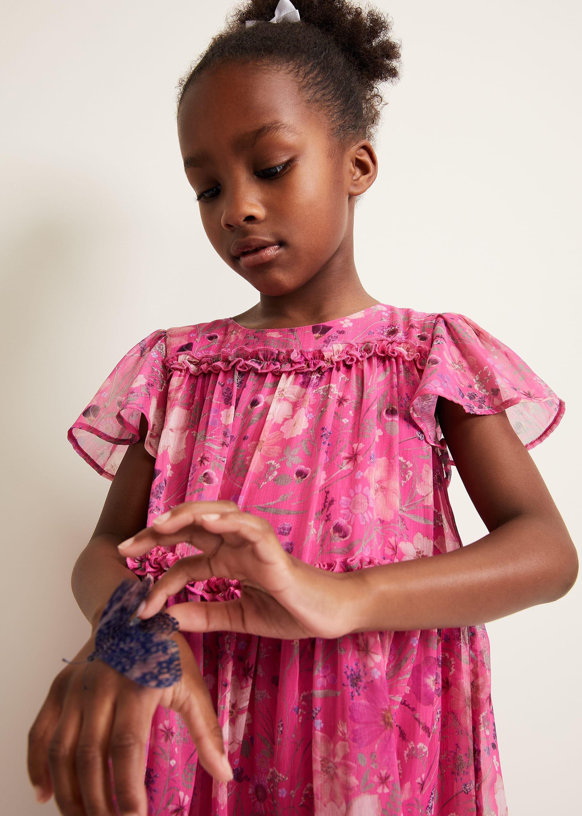 Isabela Floral Smock Dress