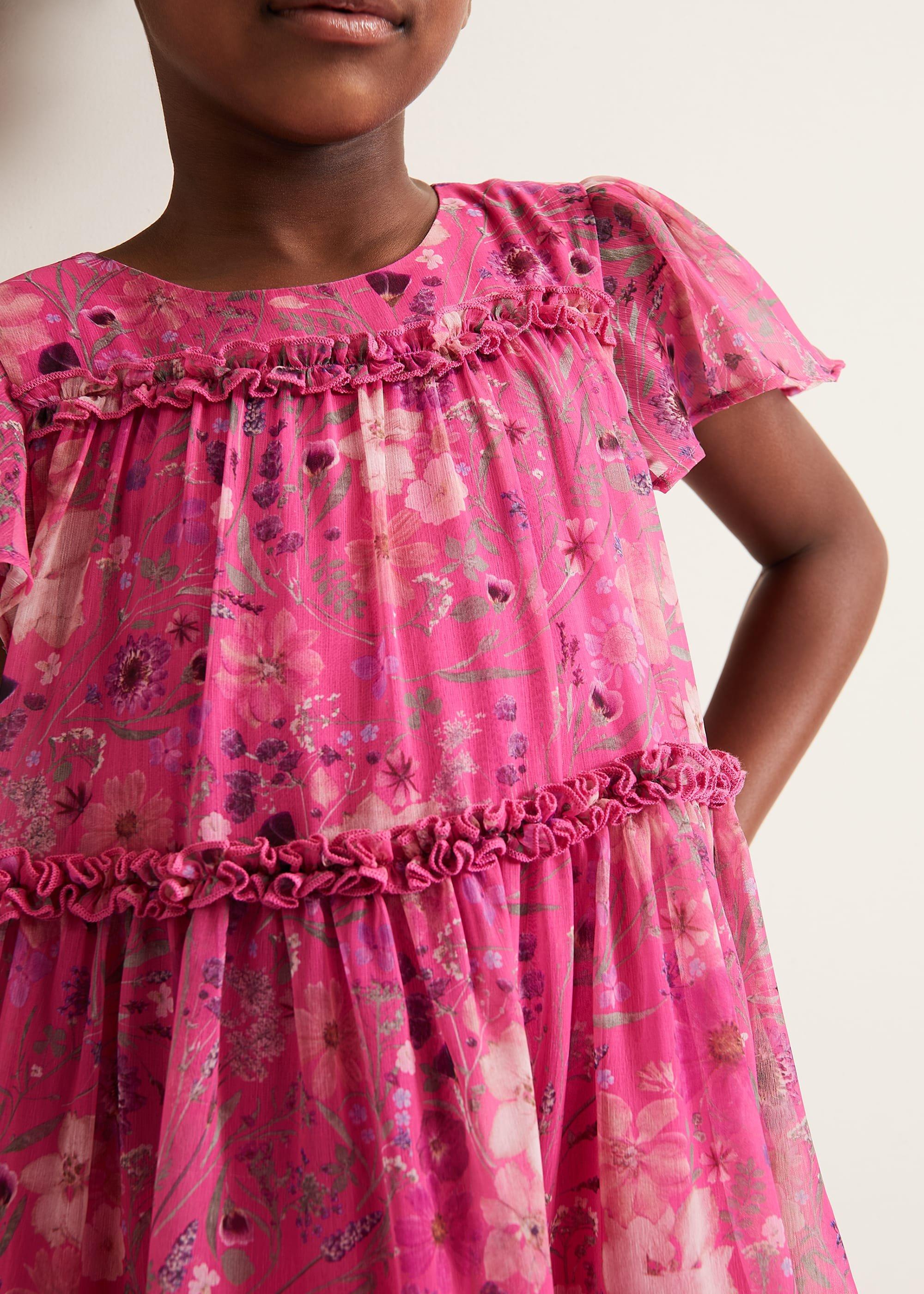 Isabela Floral Smock Dress