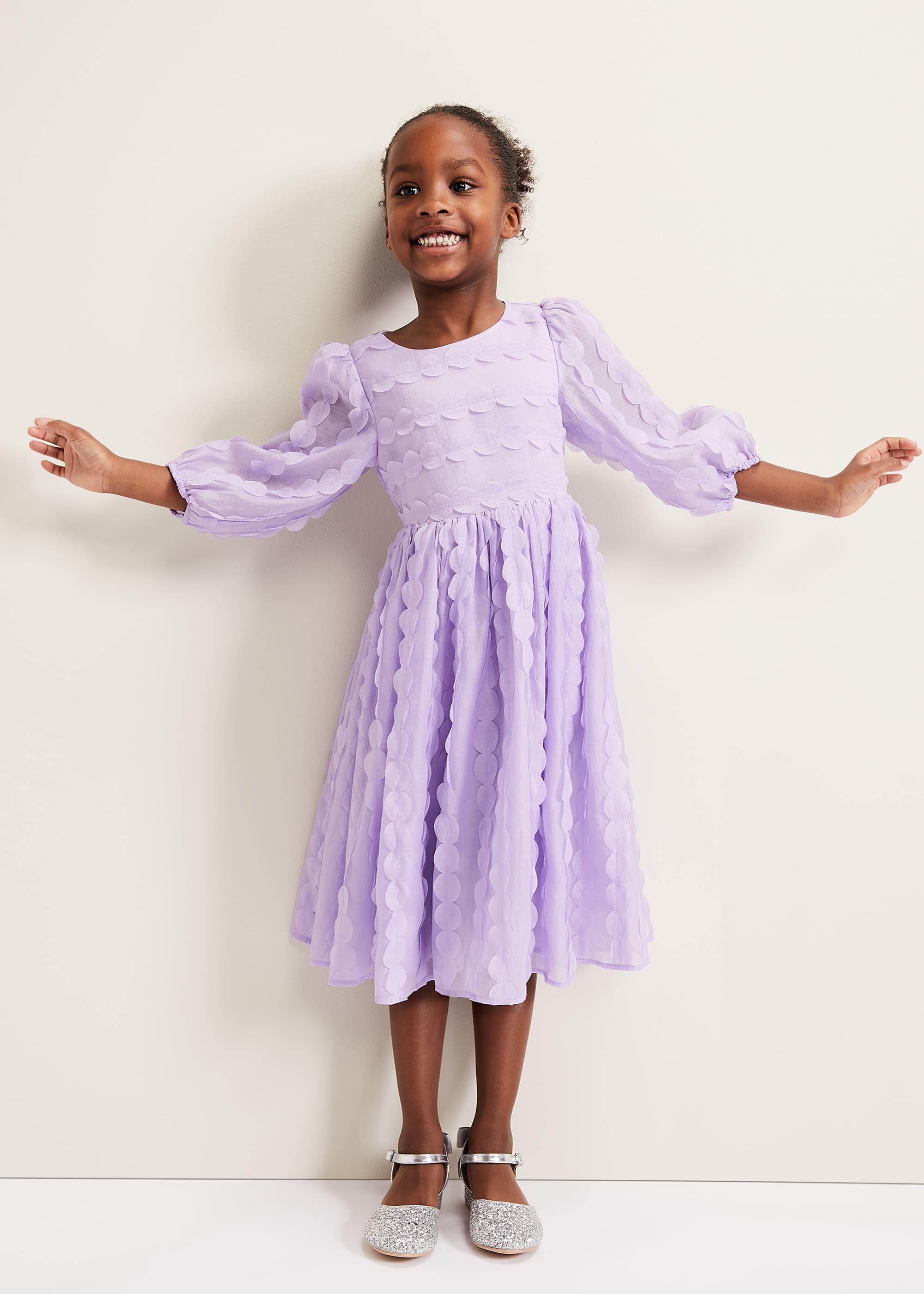 Bailey Textured Smock Dress