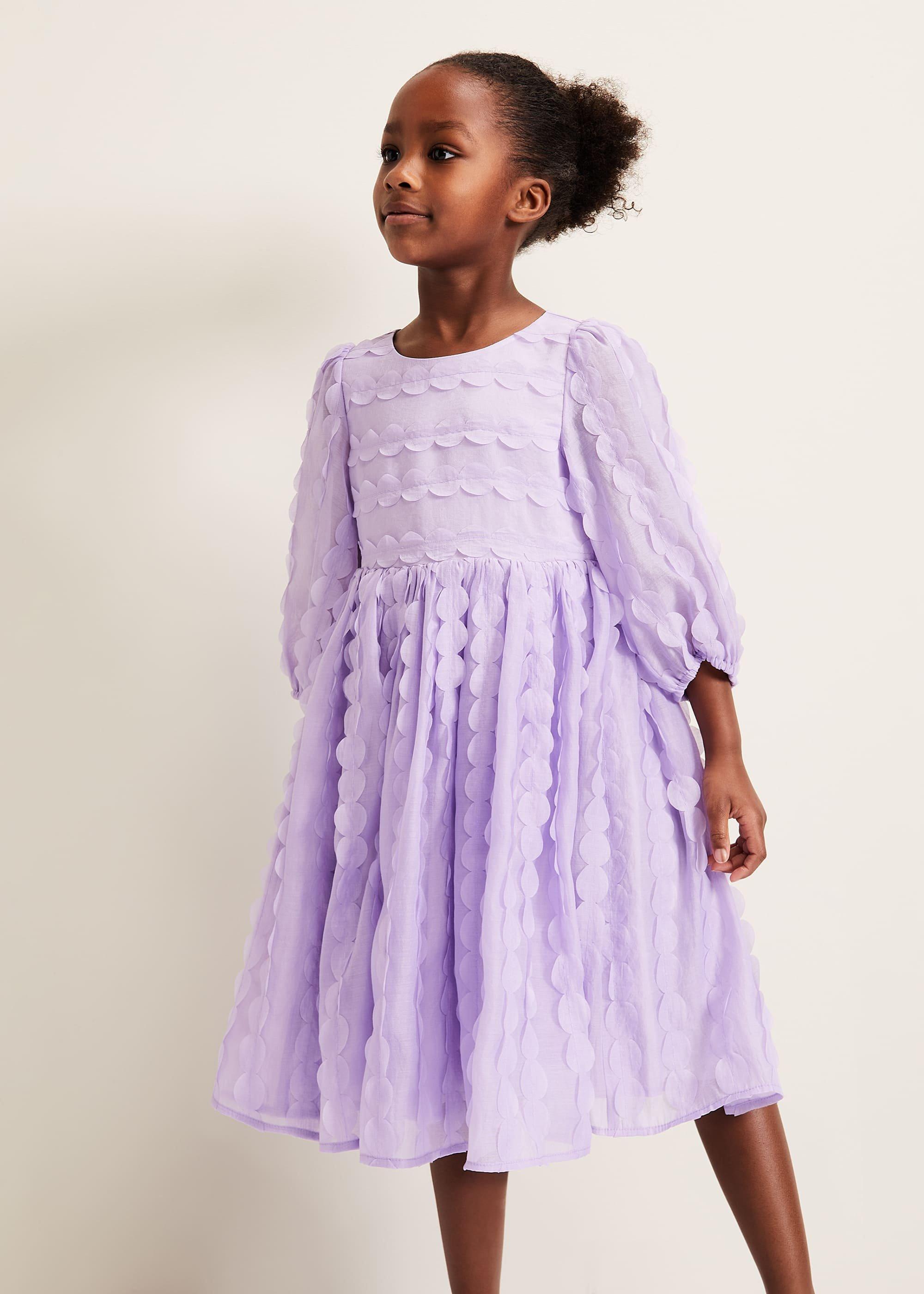 Bailey Textured Smock Dress