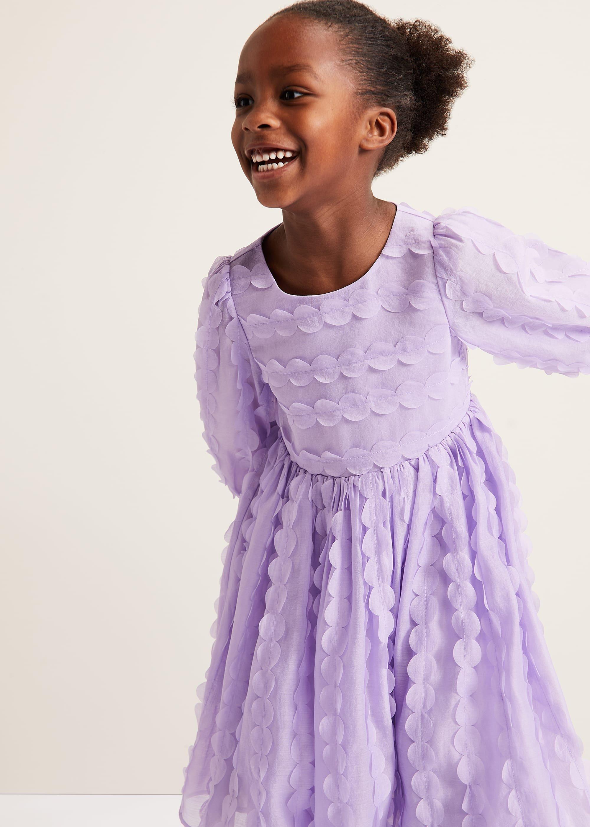 Bailey Textured Smock Dress